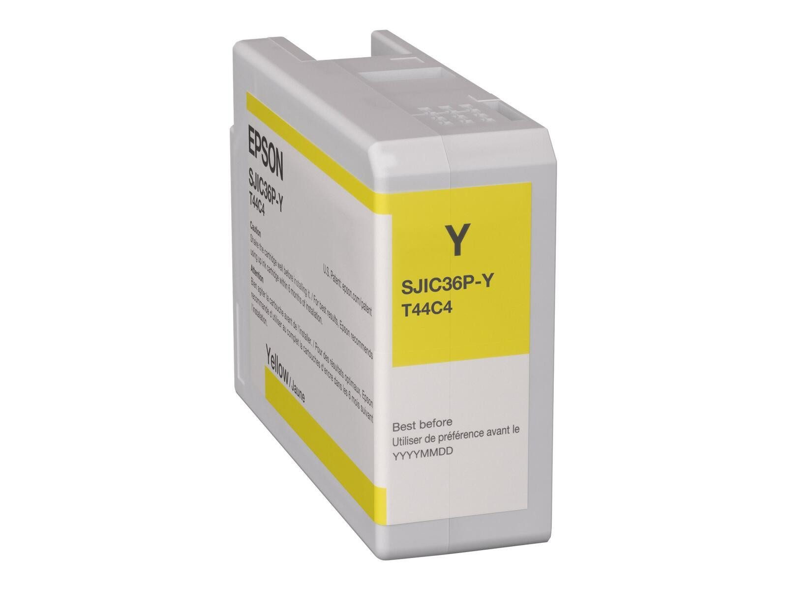 Epson Epson Original SJIC36P(Y) Druckerpatrone - gelb Tintenpatrone