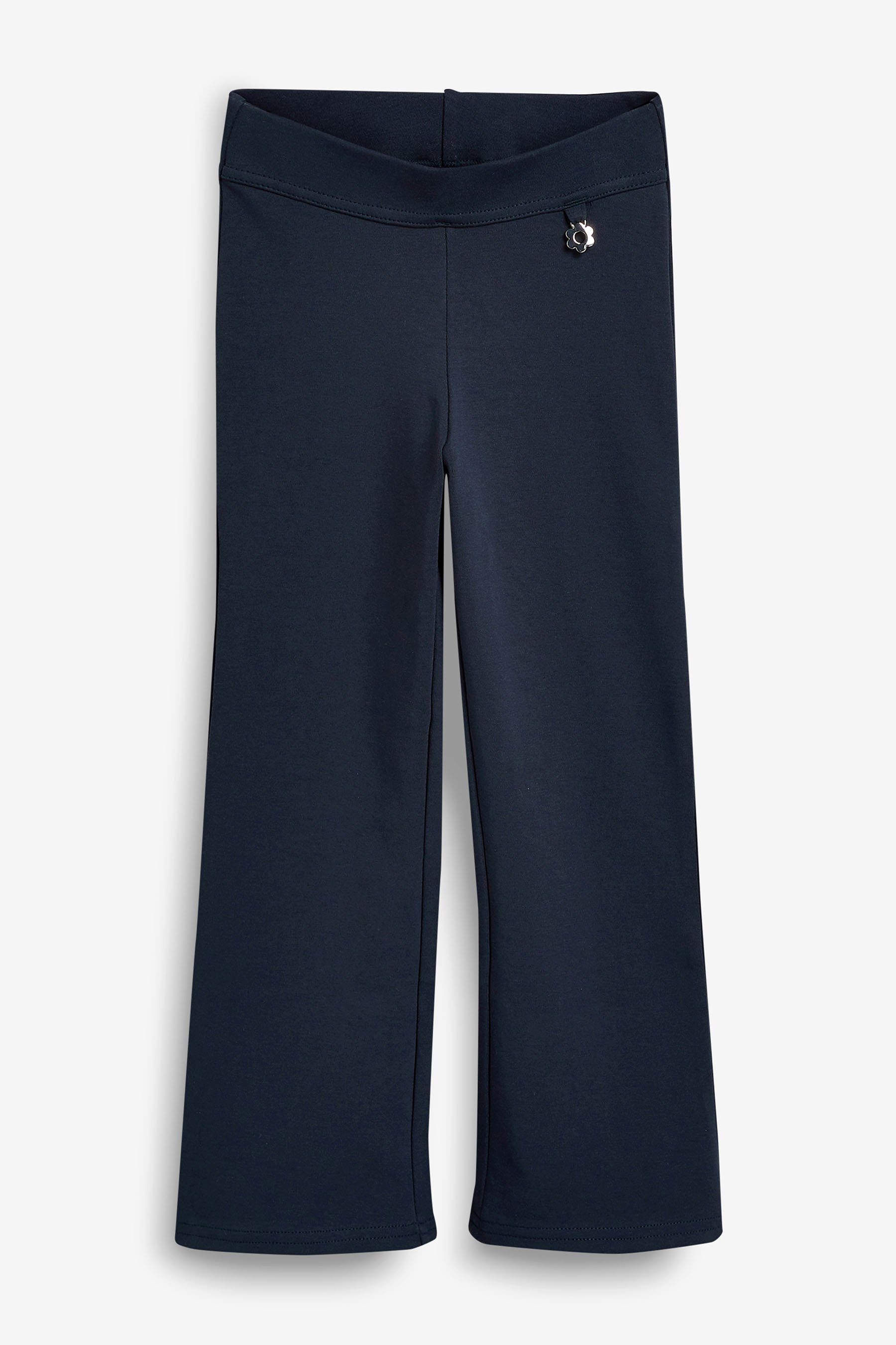 Next Stoffhose Bootcut-Hose aus Jersey (1-tlg) Navy Blue