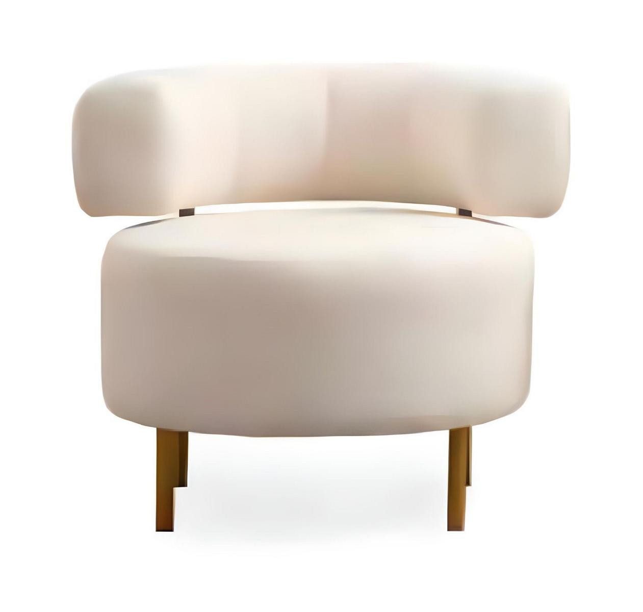 Xlmoebel Sessel Luxuriöser Cocktailsessel aus hochwertigem Textil in modernem Design (1-St., Sessel), Hergestellt in Europa