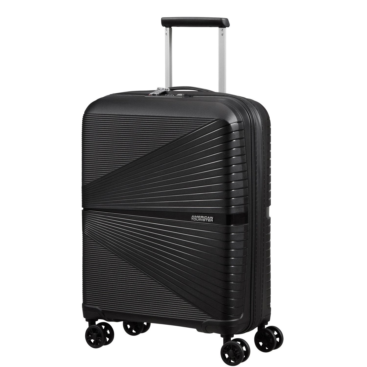 American Tourister® Koffer American Tourister Koffer mit 4 Rollen 55cm Airconic onyx black, 4 Rollen Rollen
