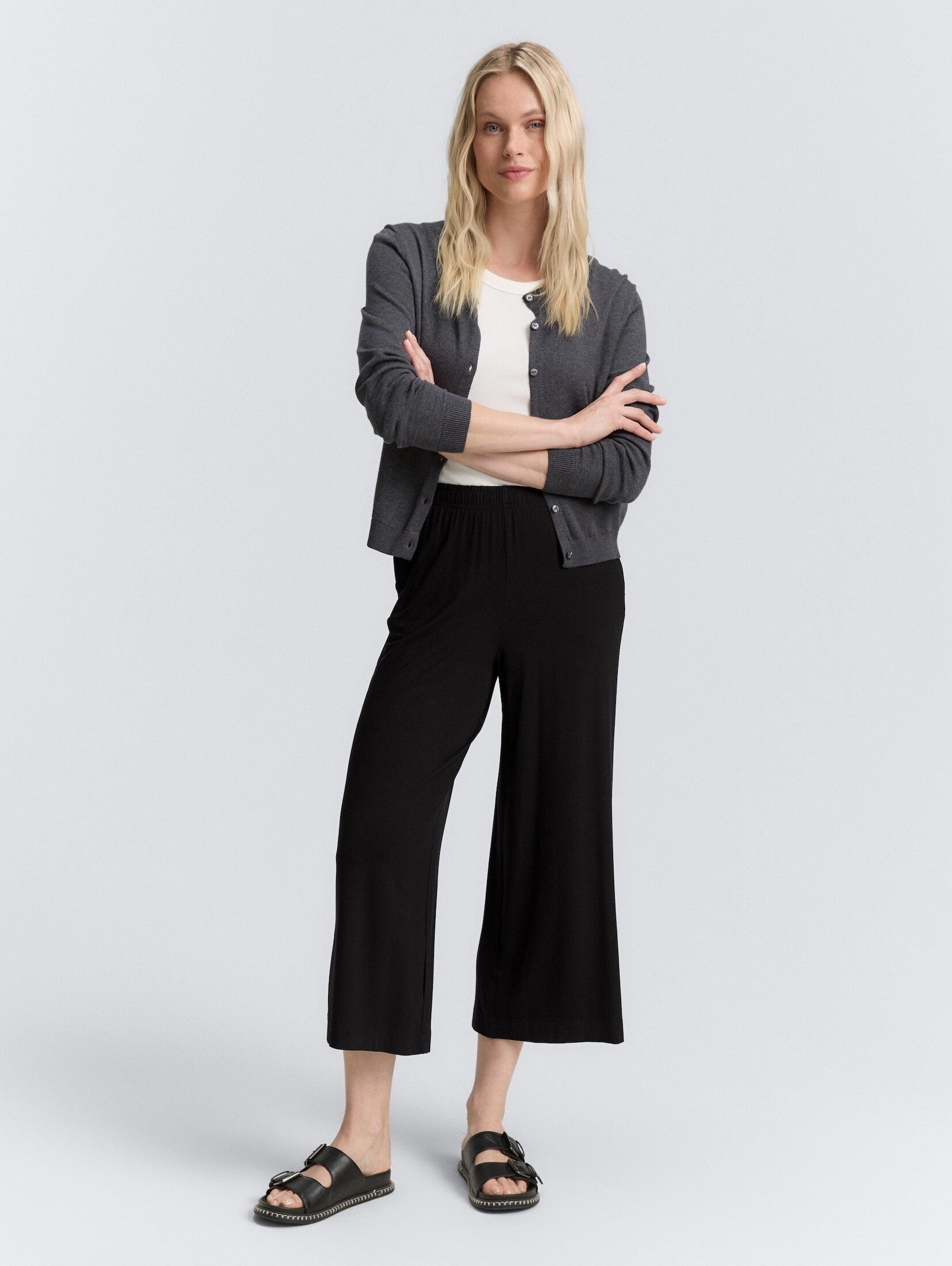TOM TAILOR 7/8-Hose Jersey Culotte Hose günstig online kaufen