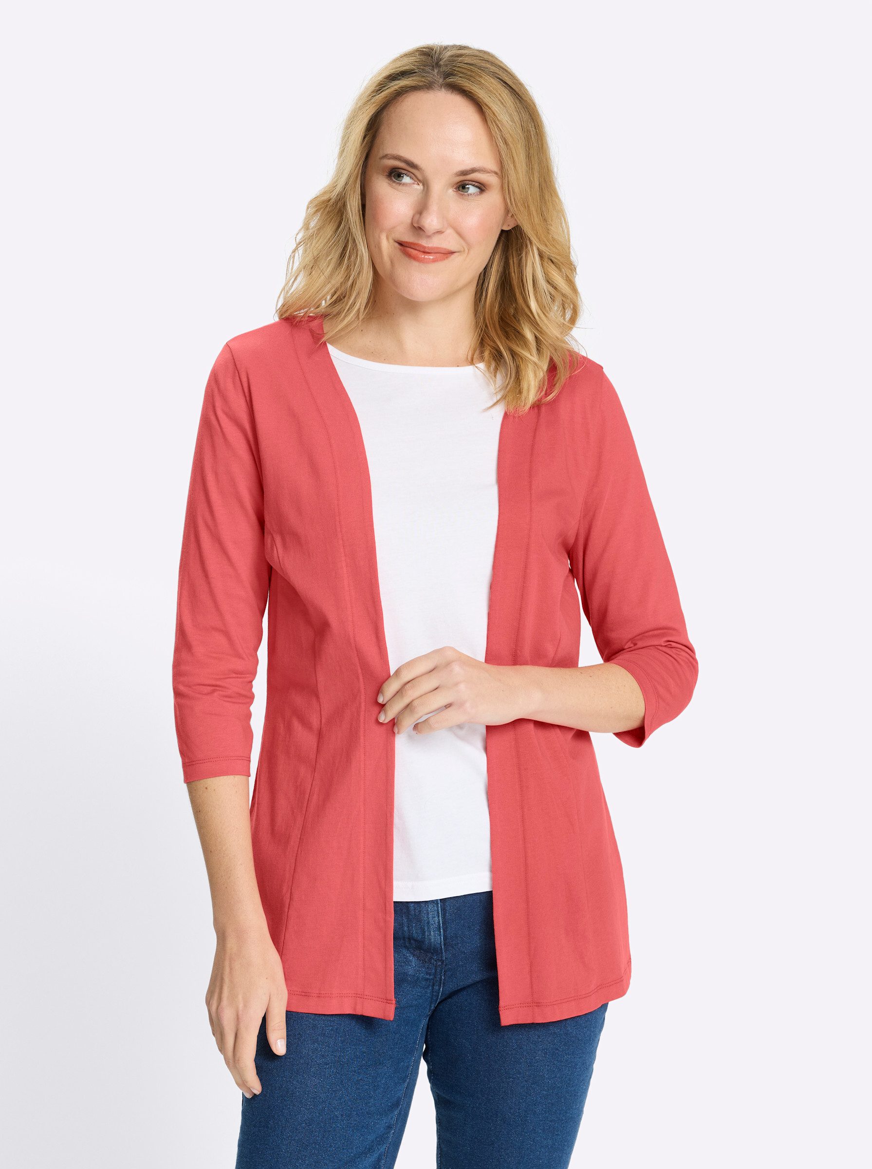 Sieh an! Shirtjacke Shirtjacke 3/4-Arm