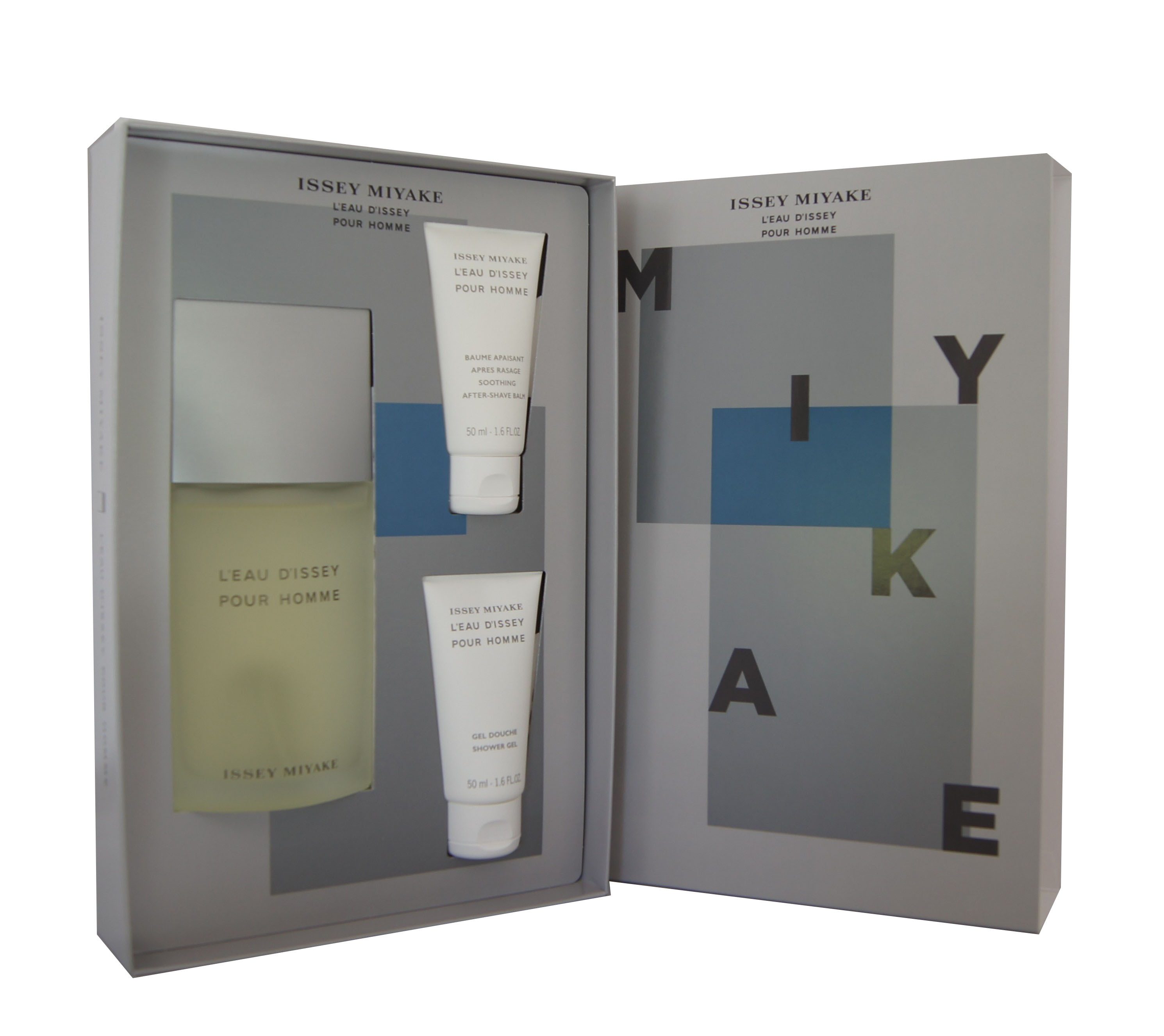 Duft-Set Issey Miyake L'Eau D`Issey Pour Homme EDT 125ml + ASB 50ml + SG 50ml