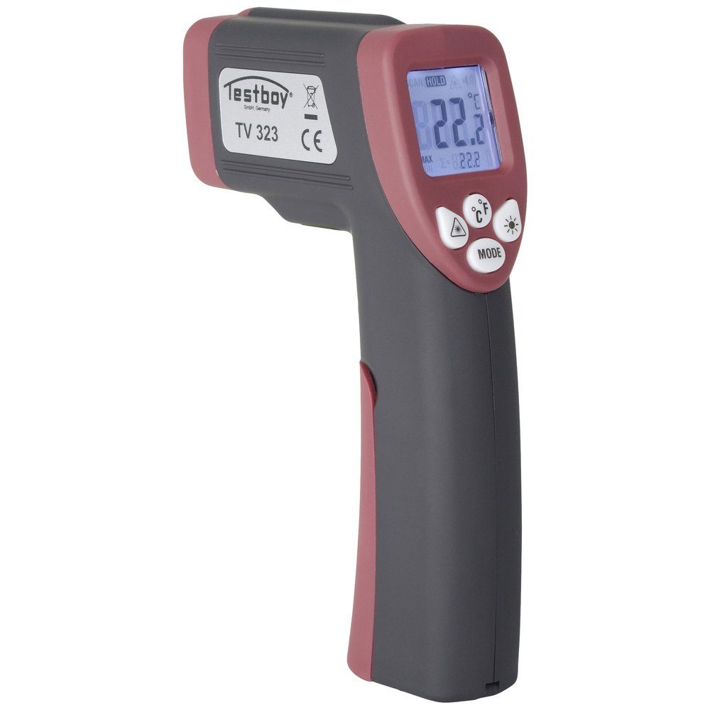 Testboy Infrarot-Thermometer Testboy TV 323 Infrarot-Thermometer Optik 12:1 -50 - +550 °C