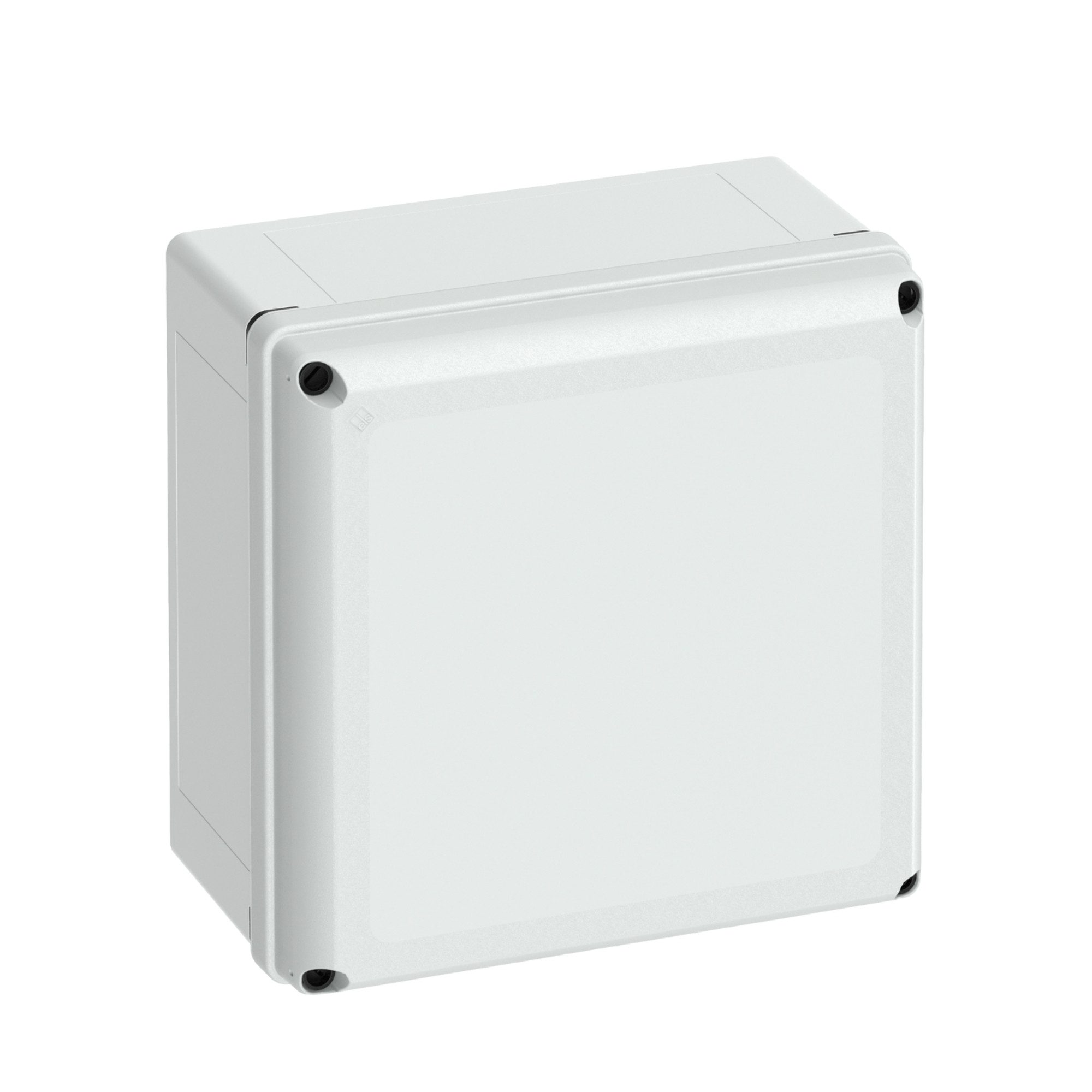 SPELSBERG Verteilerbox GEOS-L - Leergehäuse, Outdoorgehäuse, Industriegehäuse, robust, IP66/IP67/IP69, grauer Deckel, 300 x 300 x 180 mm
