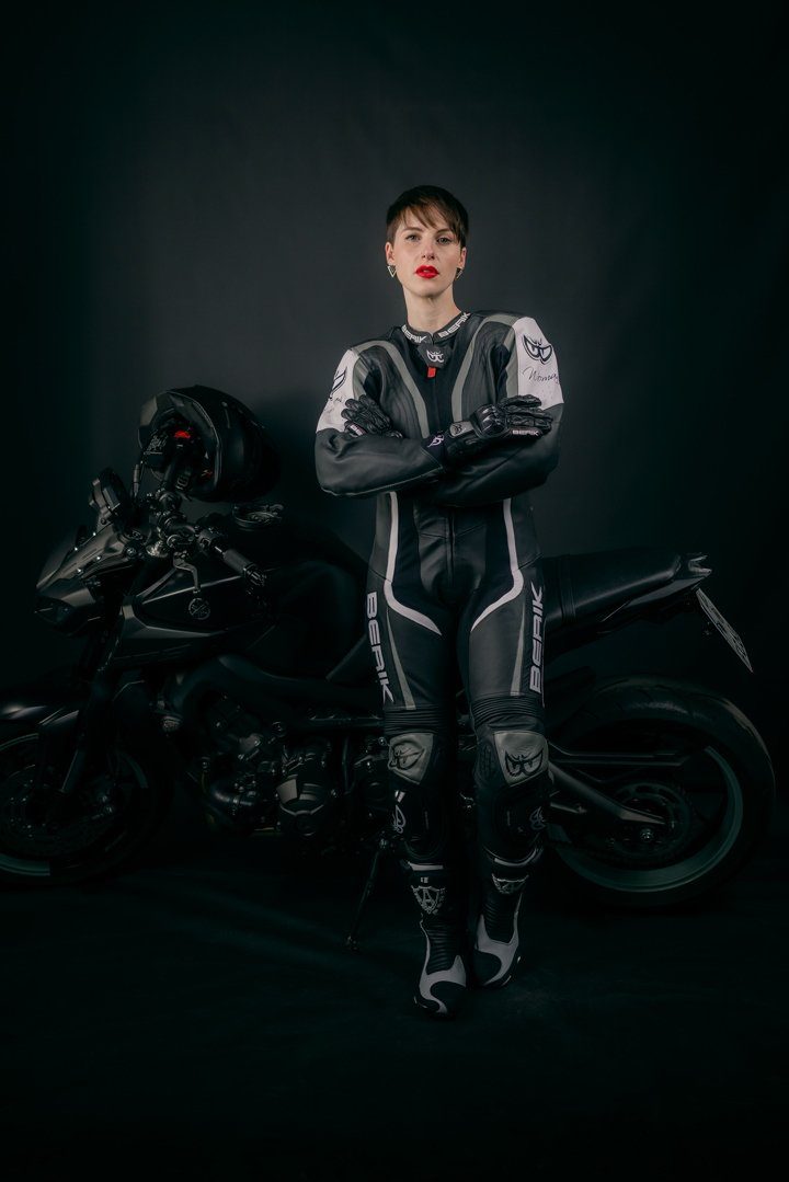 Berik Motorradkombi Zora Damen 1-Teiler Motorrad Lederkombi