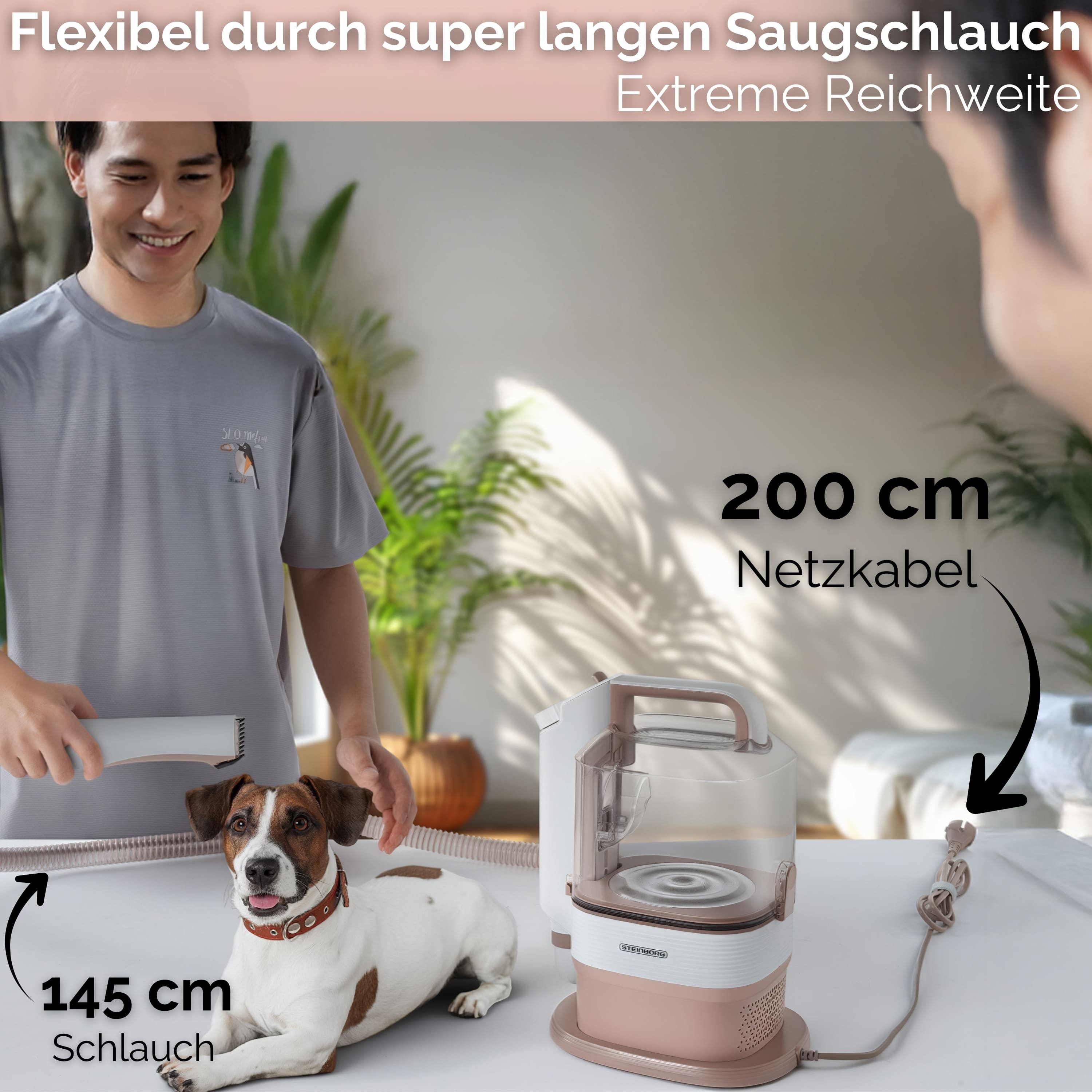 STEINBORG Tierhaarentferner SB-1070, (Set, 11 tlg), 7-in-1 Komplettset, 13. günstig online kaufen