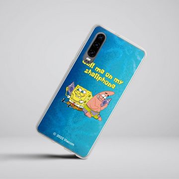 DeinDesign Handyhülle Patrick Star Spongebob Schwammkopf Serienmotiv, Huawei P30 Silikon Hülle Bumper Case Handy Schutzhülle