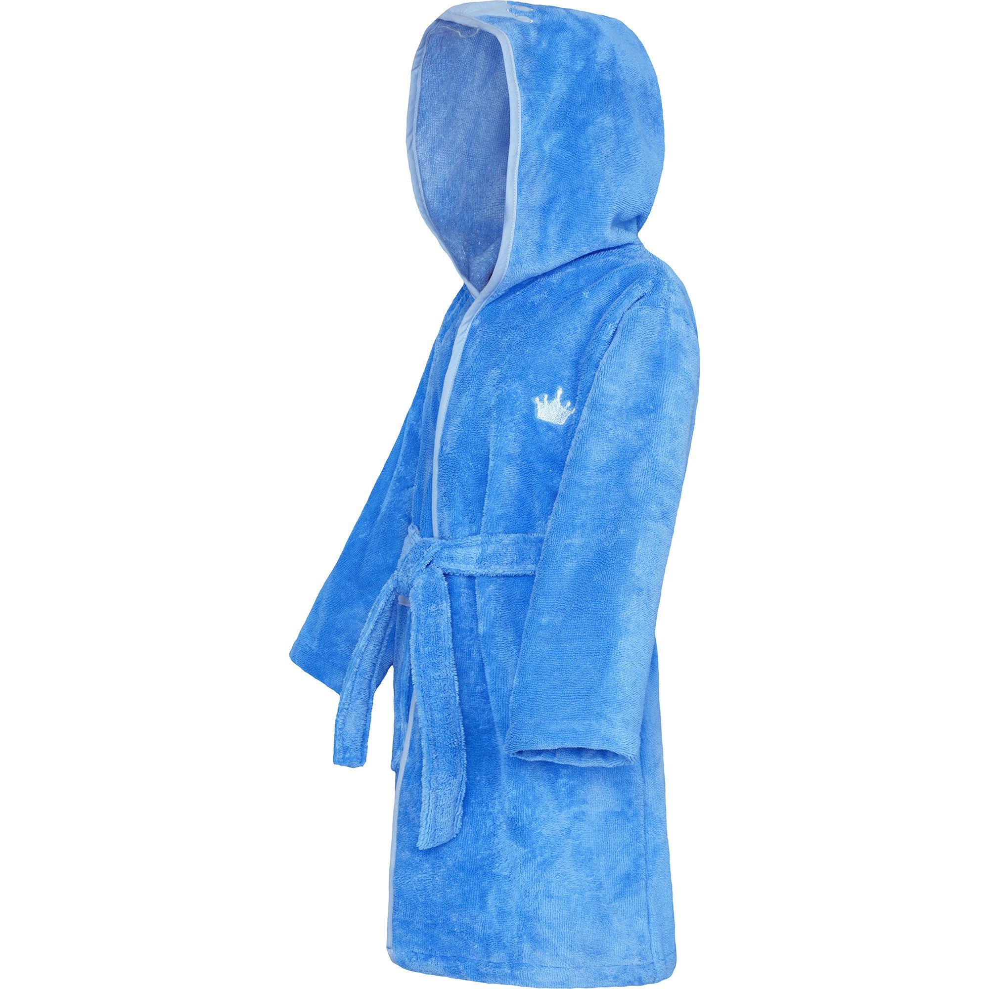 Smithy Kinderbademantel Schmuseflausch, 40% Polyester, 30% Baumwolle, 30% Viskose