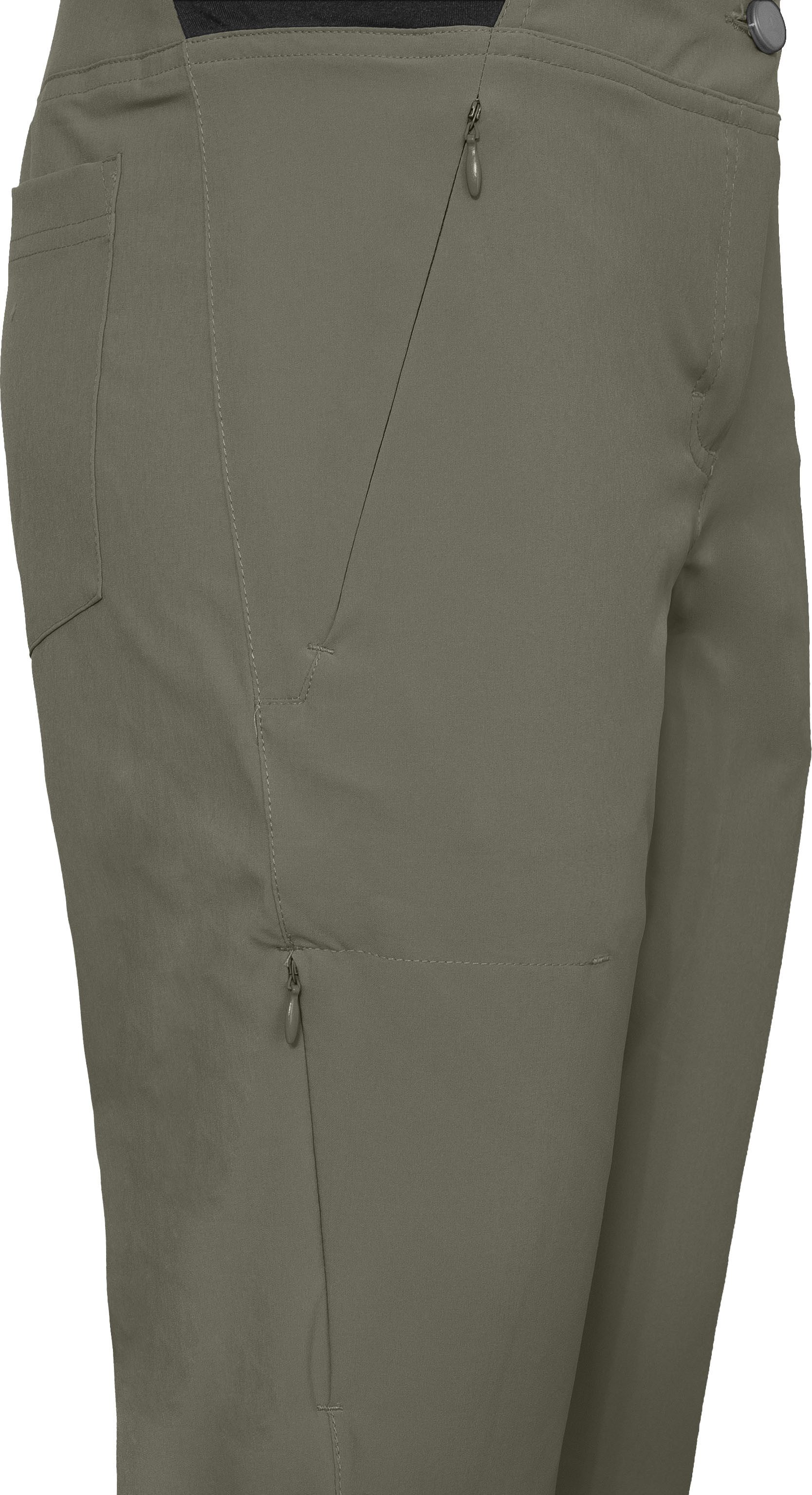 Bergson Outdoorhose AALBORG Vario 7/8 (slim) Damen 7/8 Wanderhose, recycelt, elastisch, sportlich, Normalgrößen, g