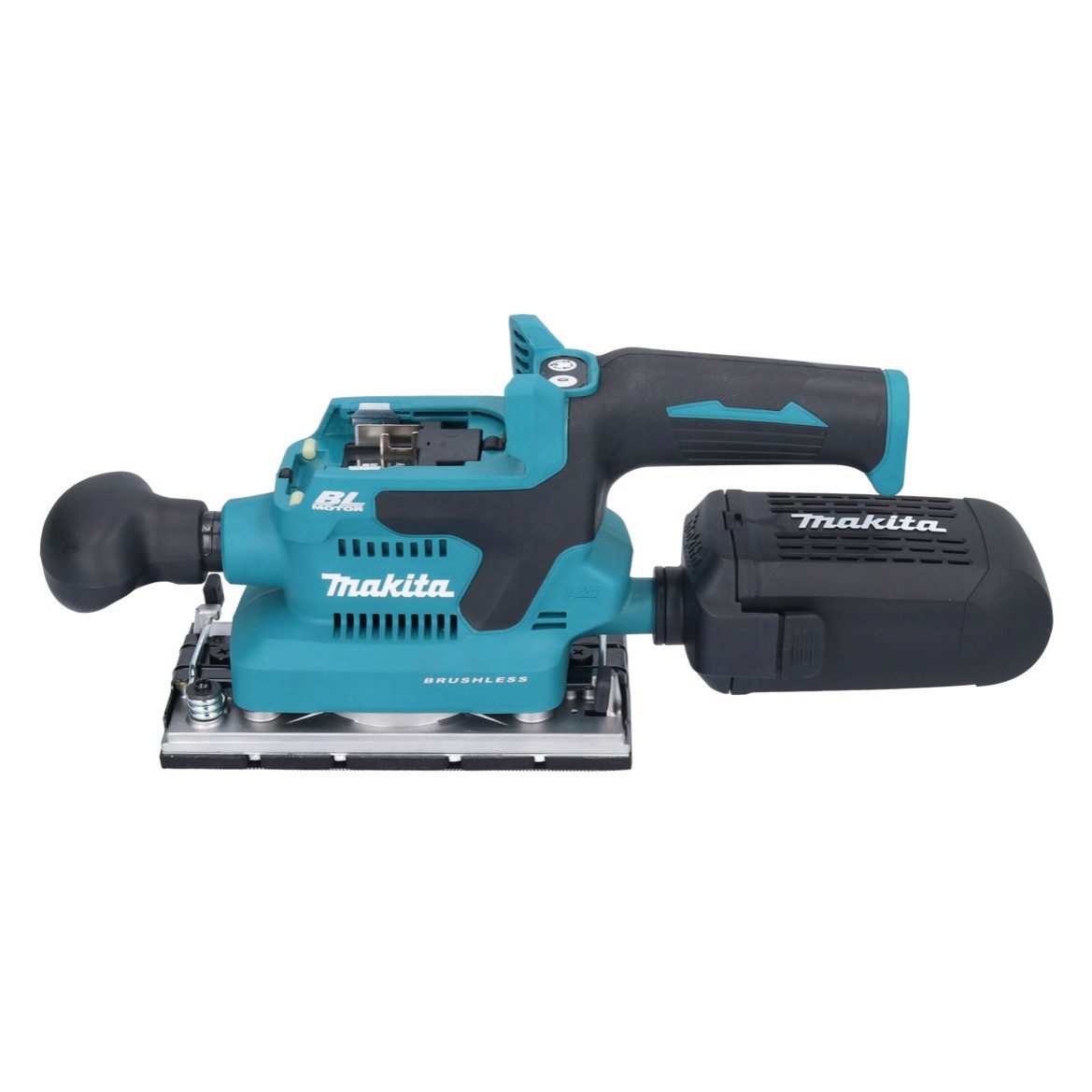 Makita Akku-Schwingschleifer DBO 382 T1J Akku Schwingschleifer 18 V 93 x 185 mm Brushless + 1x