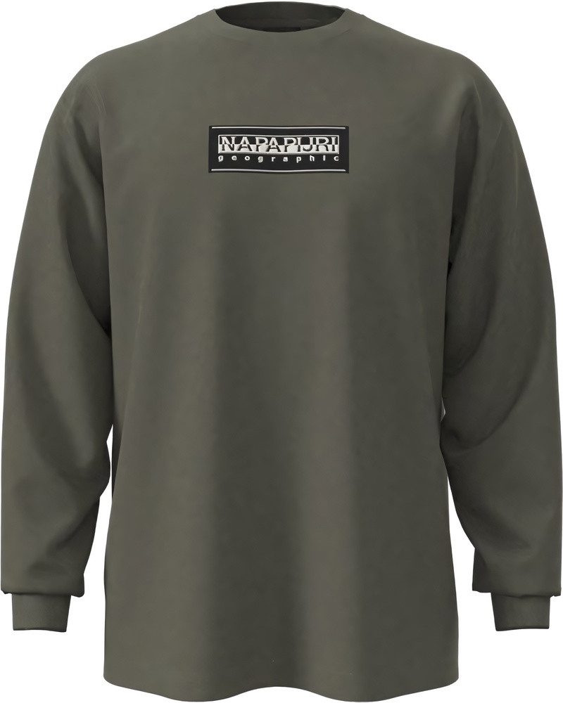 Napapijri T-Shirt S-Box Logo Ls günstig online kaufen