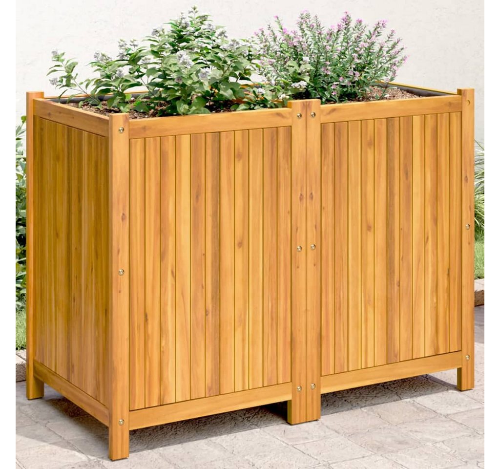Thumbnail - vidaXL Pflanzkübel Pflanzkübel Blumenkübel Pflanzcontainer Pflanzgefäße mit Einlage 100x5