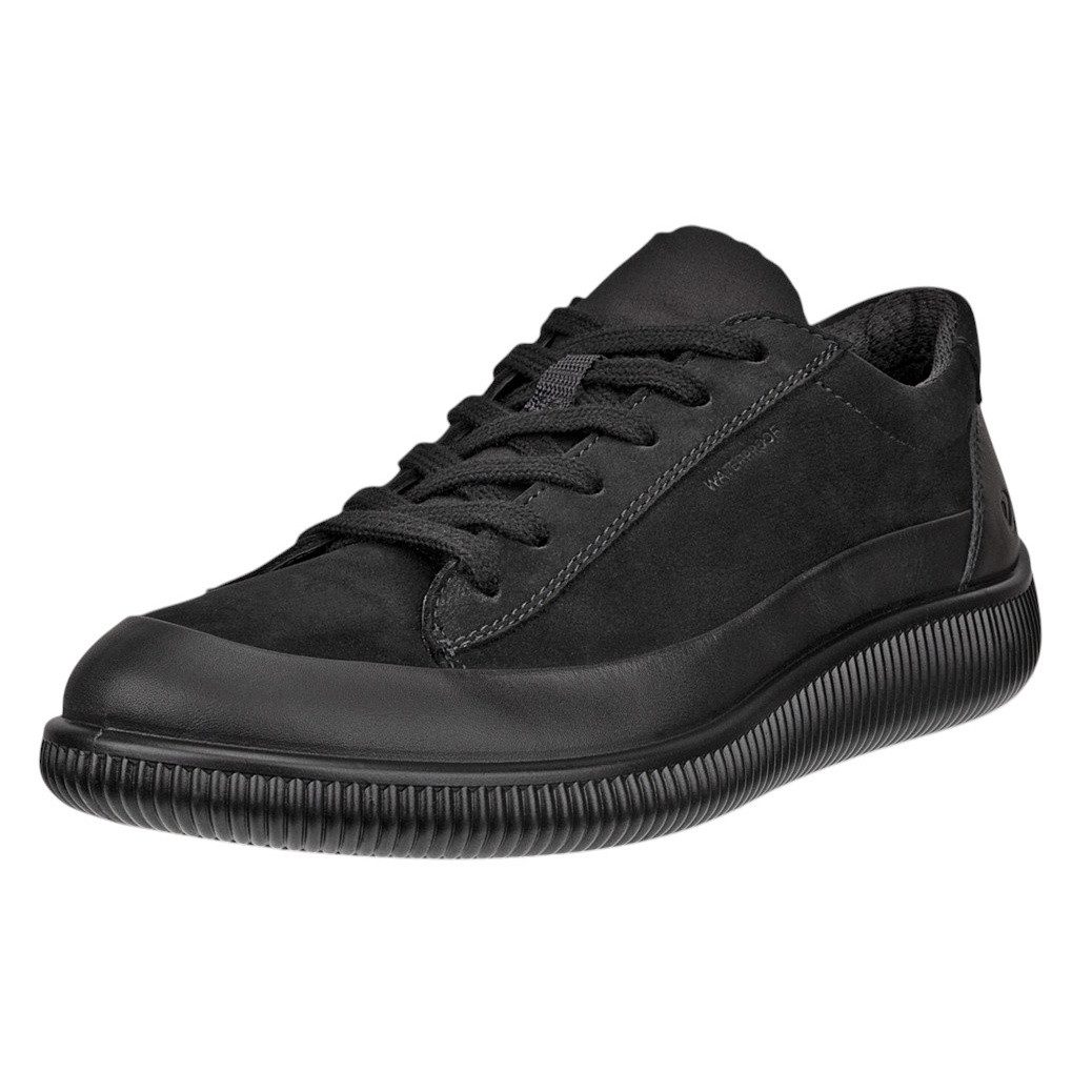 Ecco Soft Zero WP (Premium-Leder, wasserdicht) schwarz Damen Sneaker günstig online kaufen