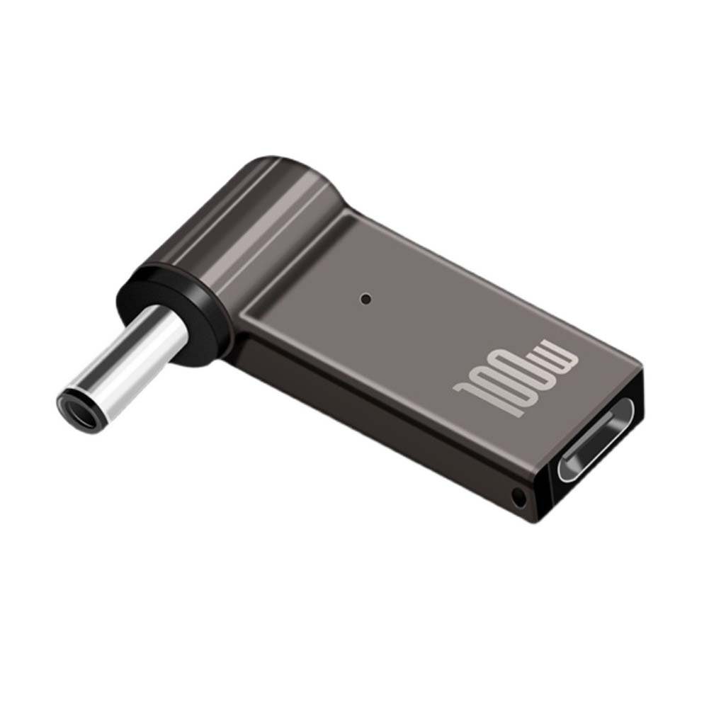 Bolwins D01 USB Typ-C zu DC mit PD Kabel Adapter für DELL Stecker 4,5*3,0mm Computer-Adapter DC 4,5 × 3,0 mm Stecker zu USB-C Typ-C Buchse, 0 cm, 100W Power Delivery, integrierter PD-Emulator, für Dell-Laptops