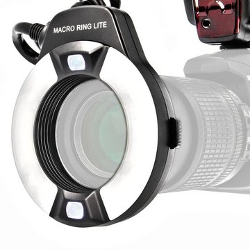 Meike Meike TTL Makro Ringblitz für Canon Objektive von 52-77mm - MK-14EXT Ringblitz
