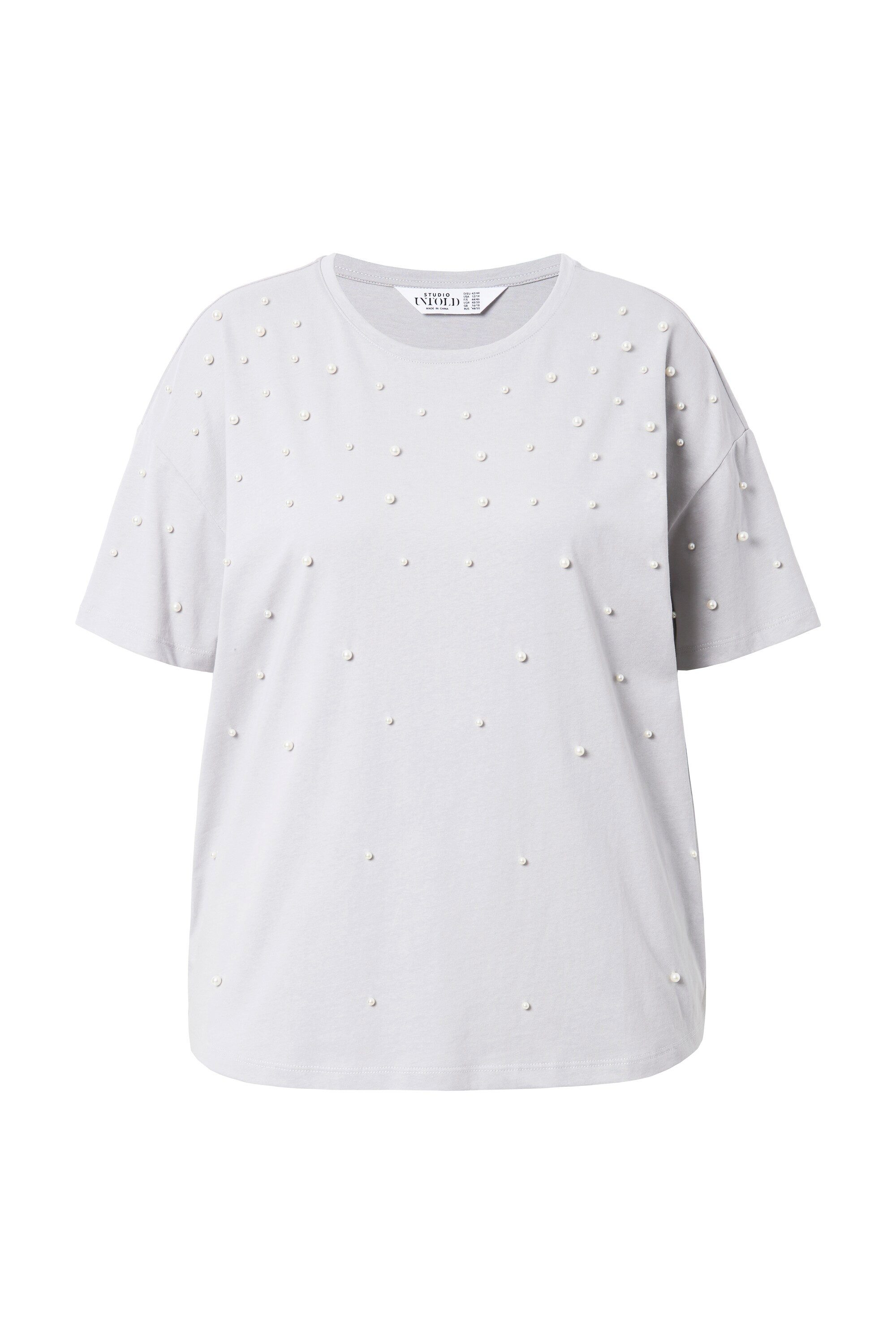 Studio Untold T-Shirt T-Shirt oversized Zierperlen günstig online kaufen