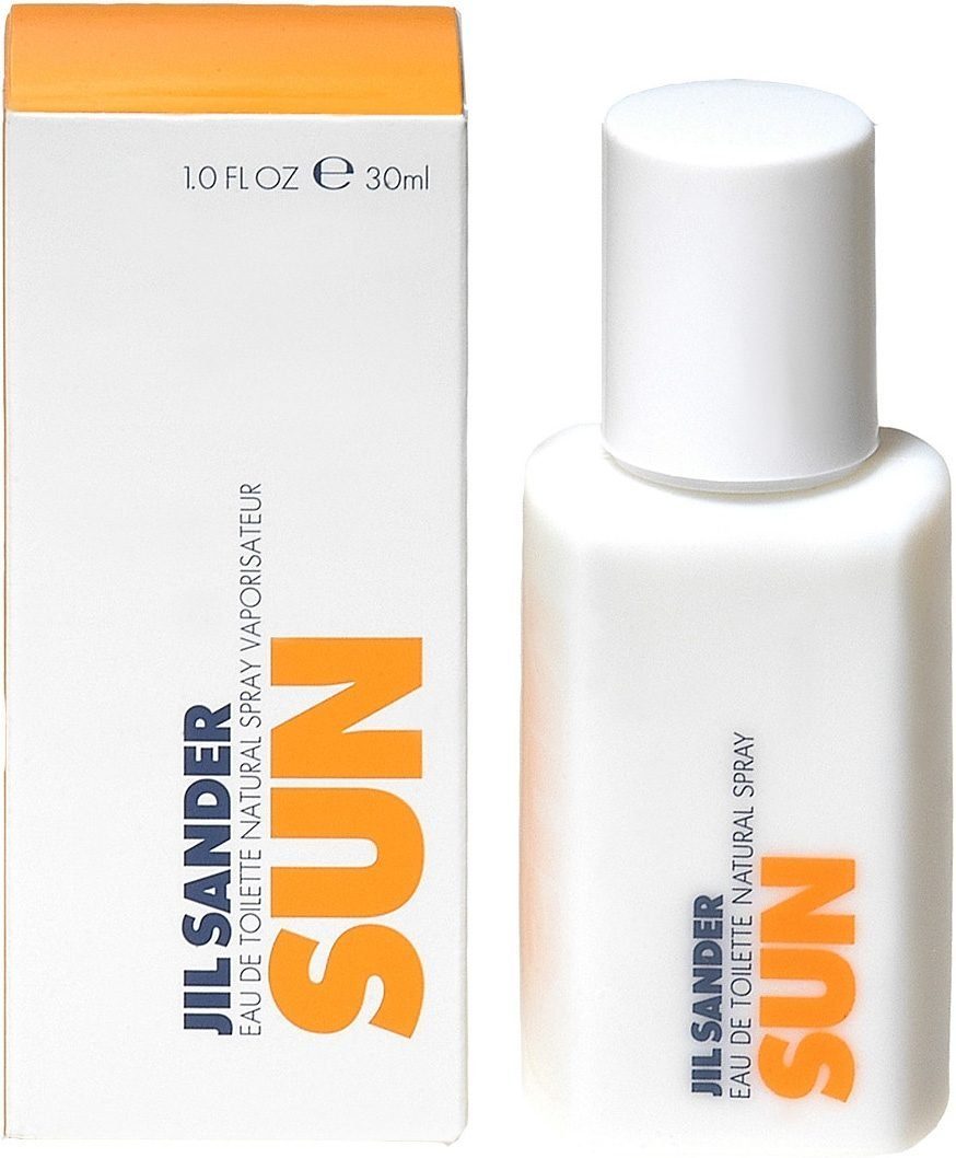 JIL SANDER Eau de Toilette Sun, Blumiger Damenduft mit Bergamotte, Jasmin, Veilchen und Vanille.