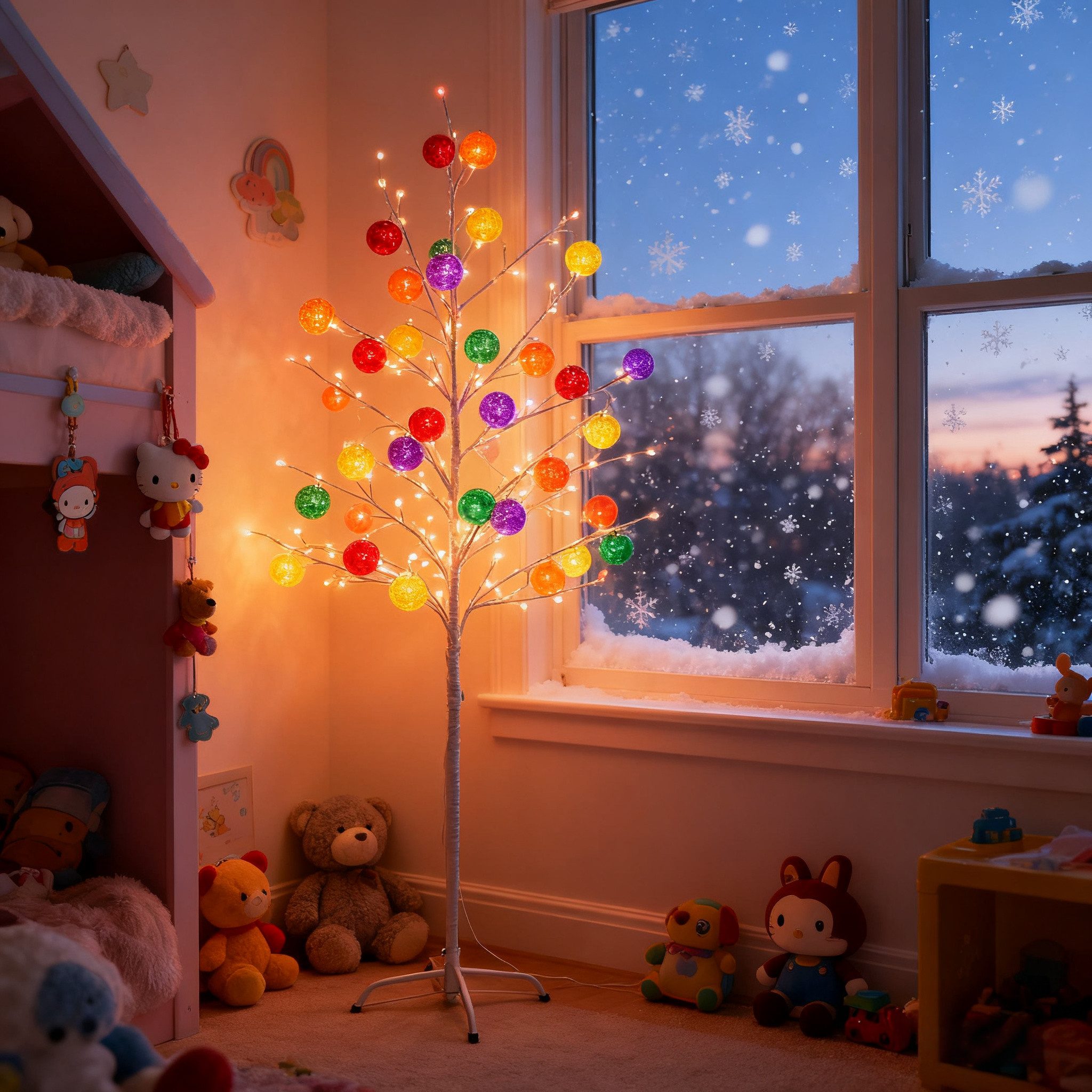 CCLIFE LED Baum Led Lichterbaum Indoor Weihnachtsbaum, Kirschblütenbaum Lic günstig online kaufen