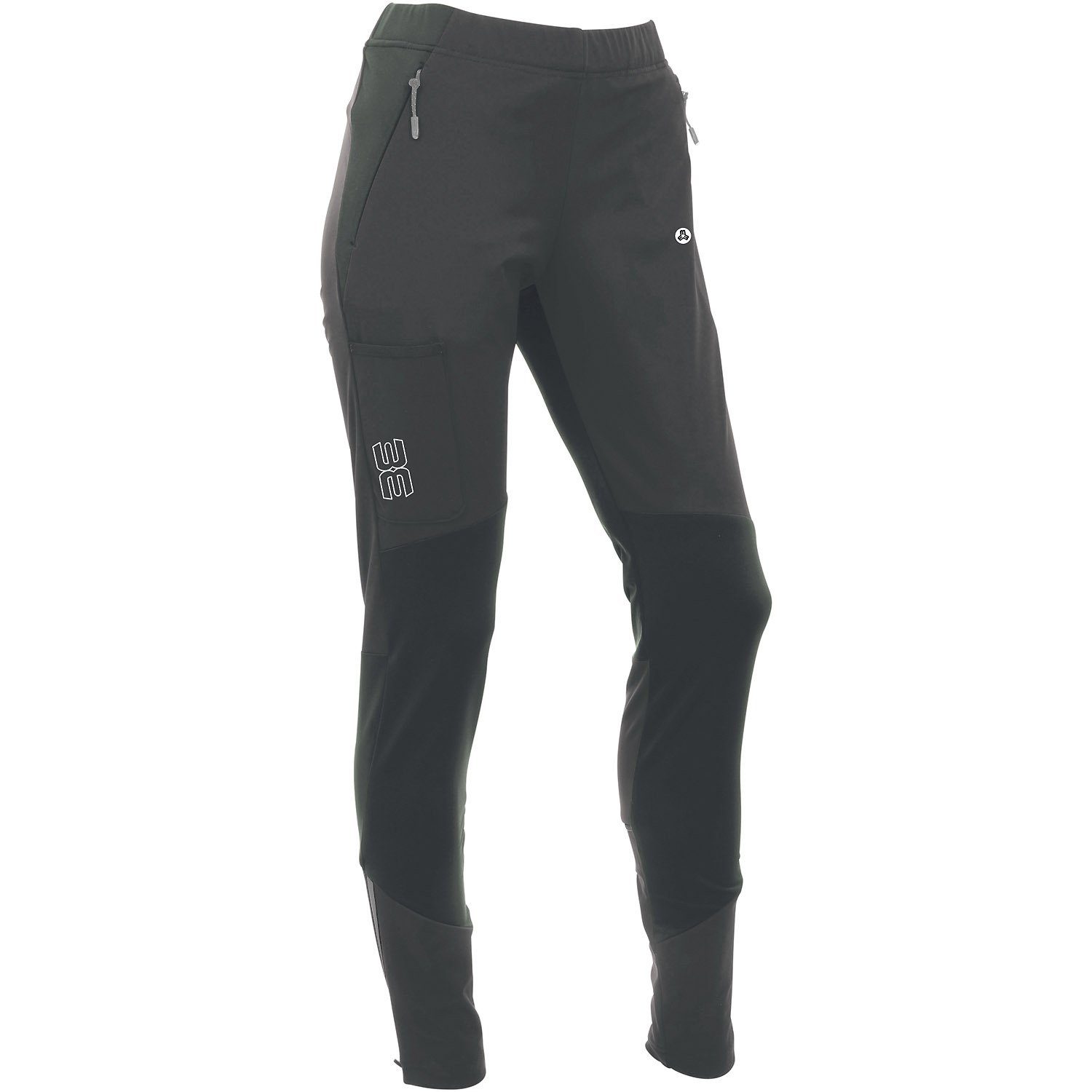 Maul Sport® Funktionshose Hybrid-Softshellhose Mayrhofen Dunkelgrau