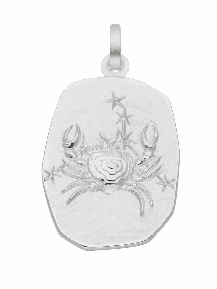 Adelia´s Kettenanhänger 925 Silber Sternzeichen Anhänger Krebs,  Silberschmuck für Damen & Herren, Schmuck vom Hersteller mit 70 jähriger  Tradition