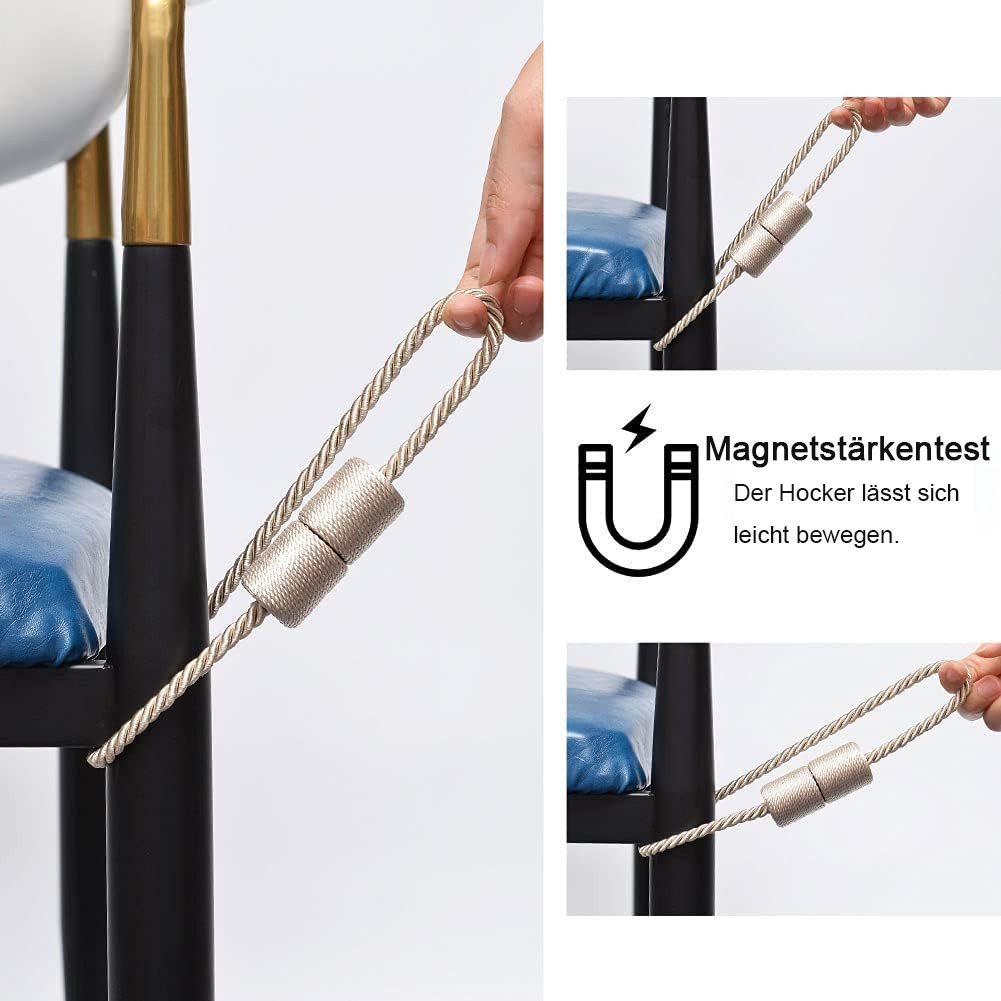 BYSURE Raffhalter, Magnetische Vorhangbänder im 2er-Pack günstig online kaufen
