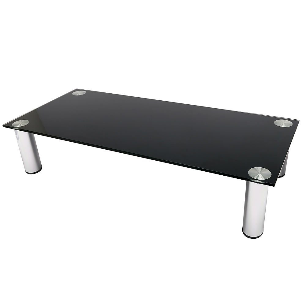 Feel2Home TV-Rack Monitorerhöhung Schreibtischaufsatz Ständer schwarz/weiß günstig online kaufen