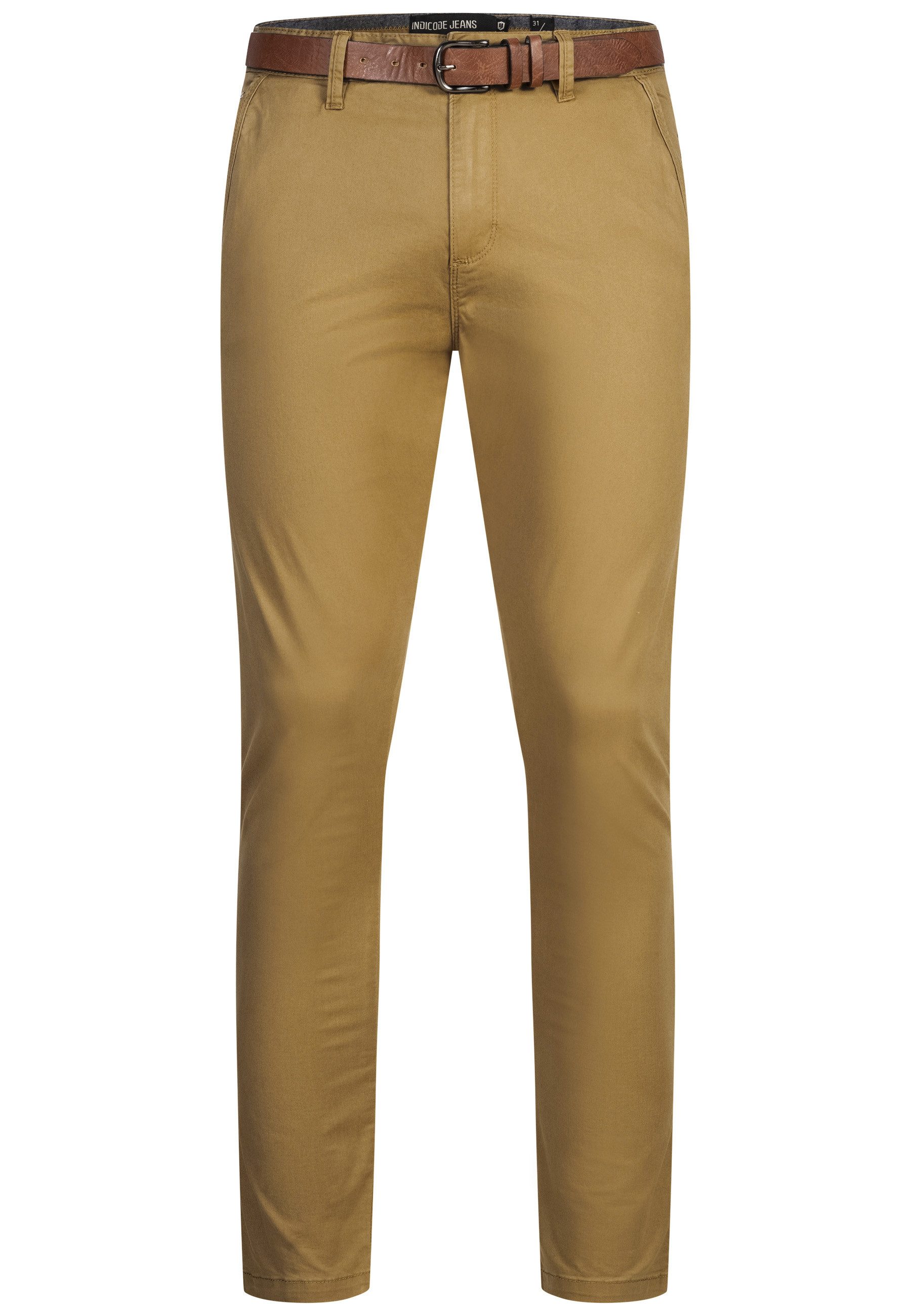 Chinohose Herren INPilli Regular-Fit Baumwollhose