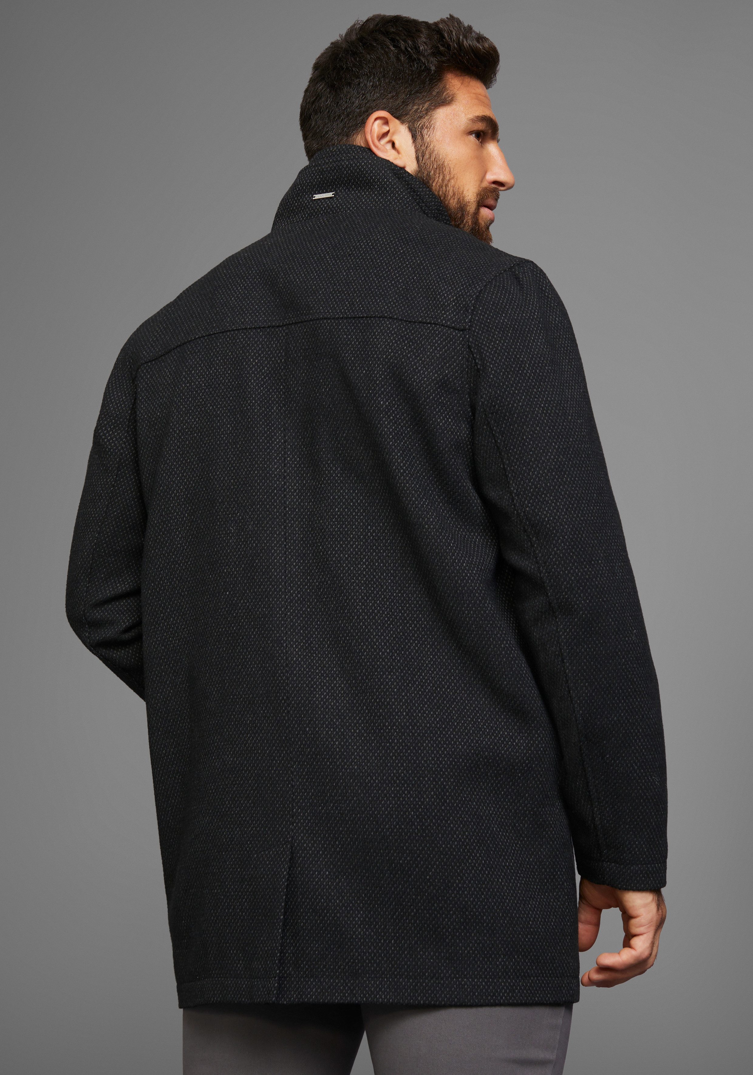 Bruno Banani Langjacke aus Polyester, casualer günstig online kaufen
