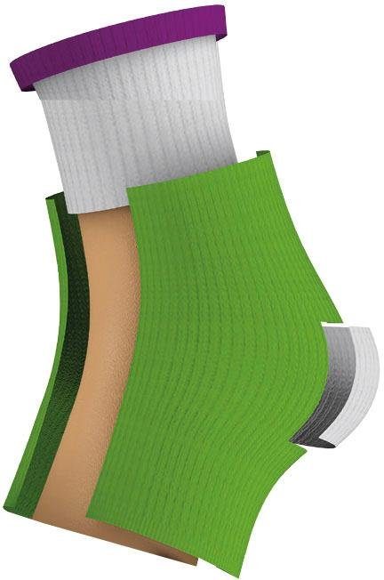 Fußgut Strümpfe Knöchelstrumpf stabilisiert und stützt den Fußgelenkbereich (2-Paar) polstert den Knöchel, kann ein Umknicken verhindern, stabilisiert