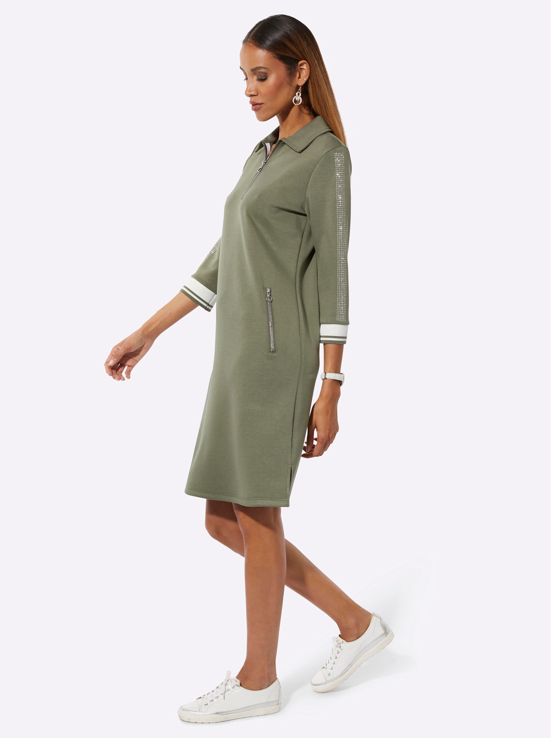 creation L Jerseykleid Modal-Mix-Kleid 3/4-Arm – Bild 5 von 5