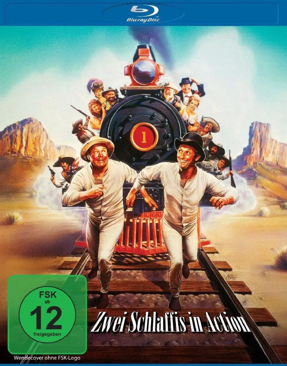 Blu-ray Zwei Schlaffis in Action, 1 Blu-ray