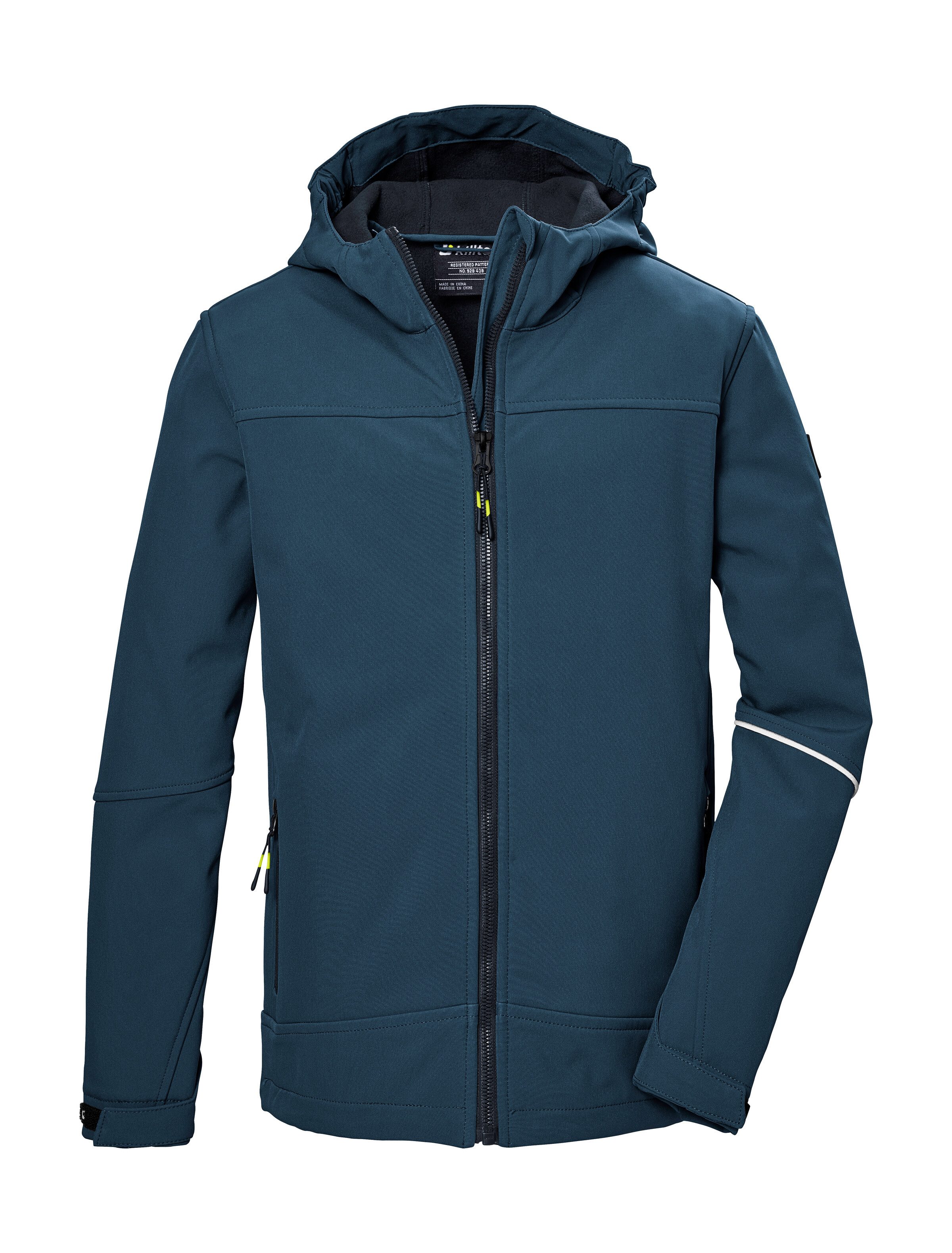 Killtec Softshelljacke KOS 143 BYS SFTSHLL JCKT Wind- und wasserabweisende, atmungsaktive Kinderjacke