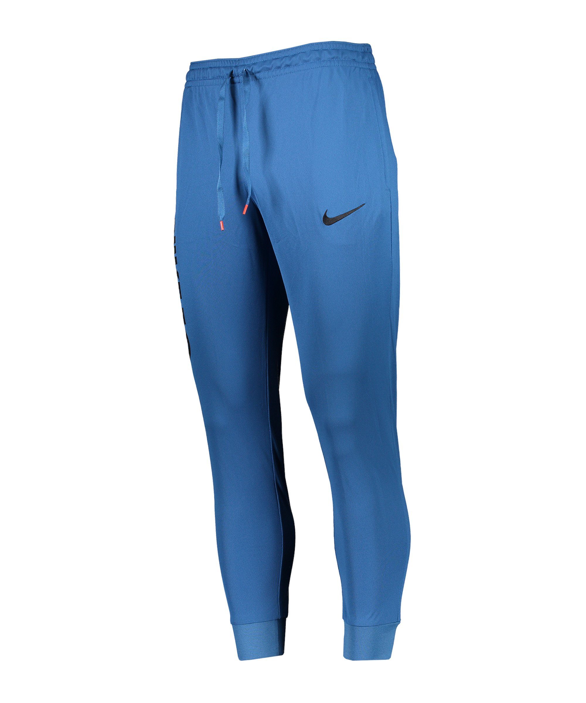 Nike Sporthose F.C. Dri-FIT Trainingshose blauschwarzschwarz