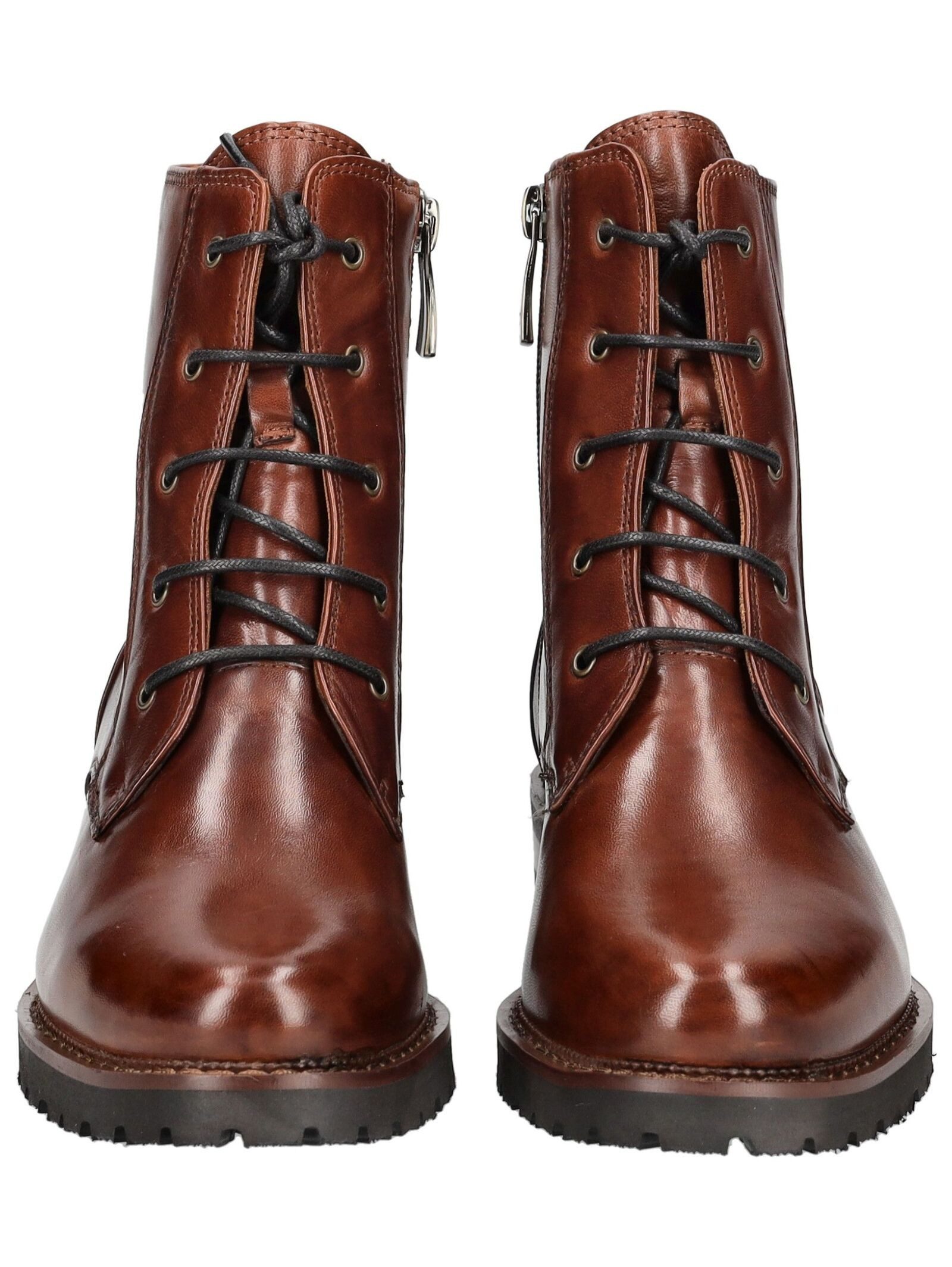 Everybody Everybody Stiefelette Glattleder Schnürstiefelette