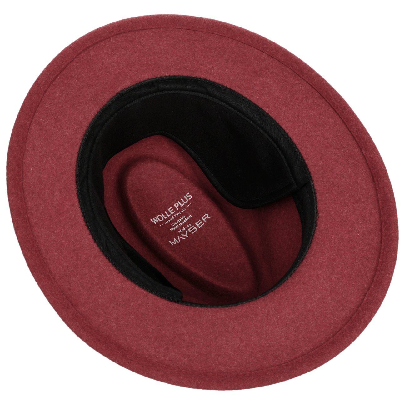 Mayser Filzhut (1-St) Filzhut mit Lederband, Made in the EU