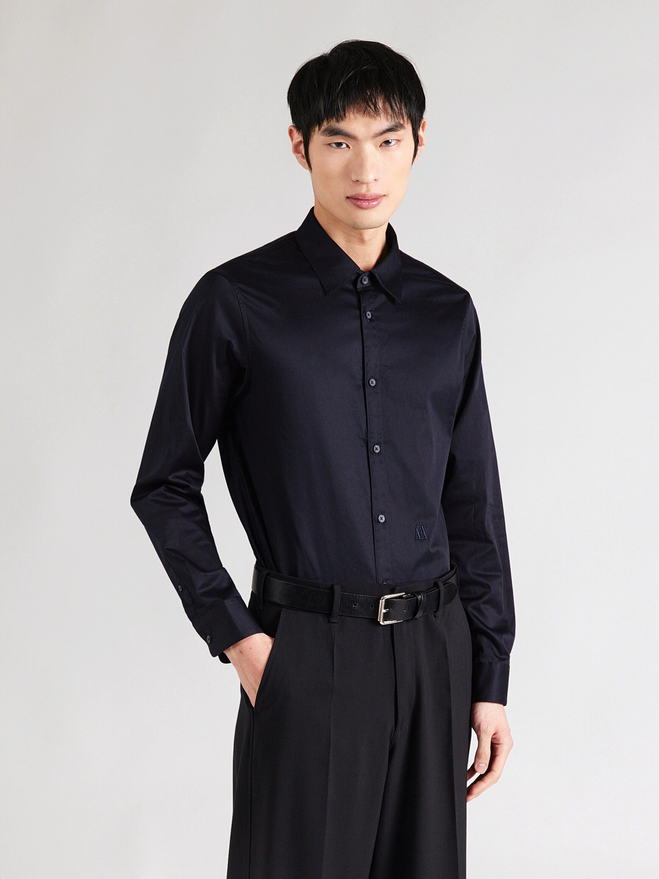 ARMANI EXCHANGE Langarmhemd (1-tlg)