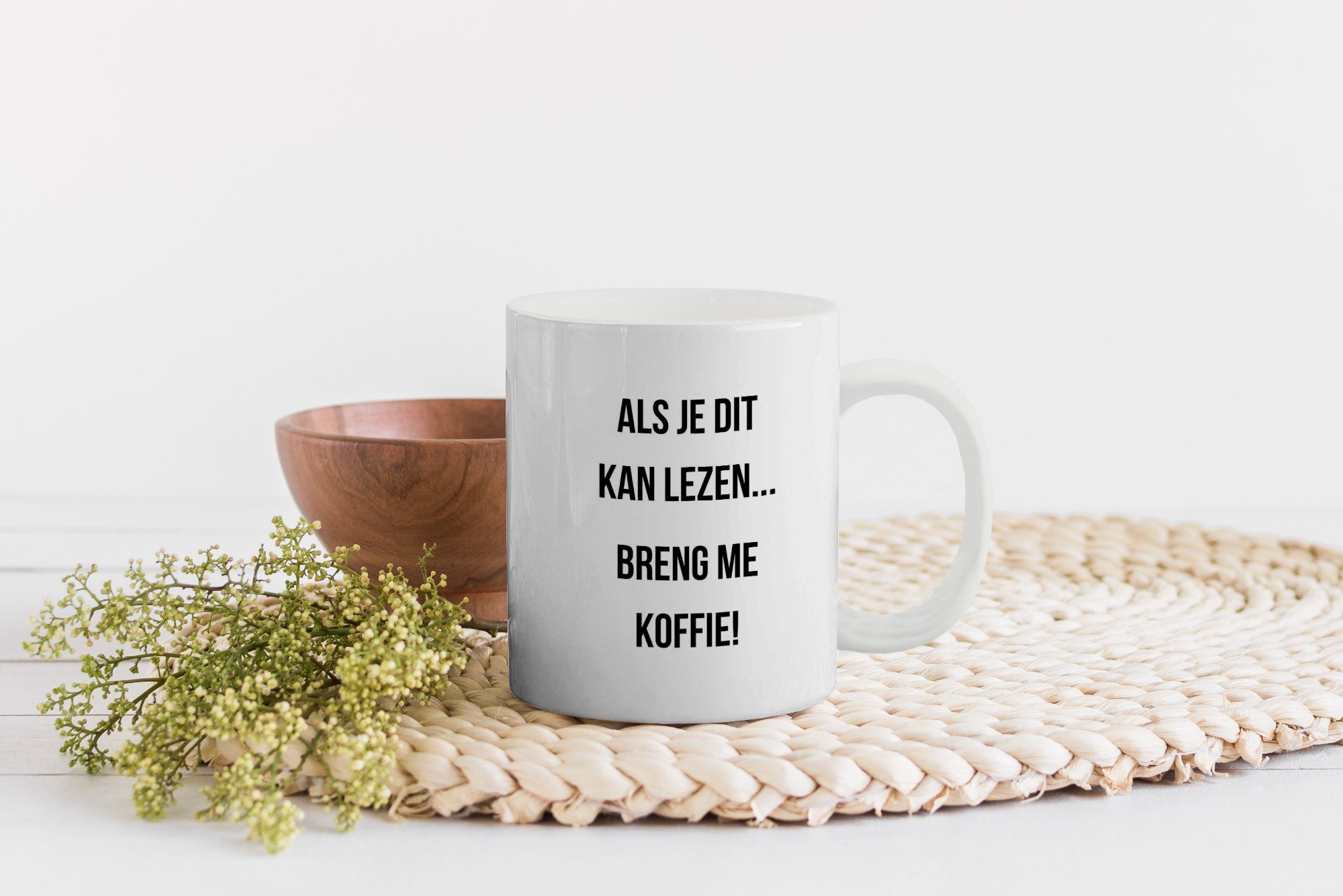 lesen Zitat MuchoWow - Teetasse, du das Keramik, Kaffeetassen, Becher, Teetasse, - Wenn Geschenk Tasse kannst, Sprüche