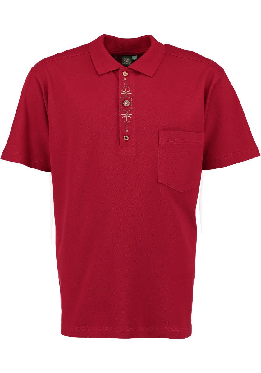 OS Trachten Poloshirt Nelumi Regular Fit, günstig online kaufen
