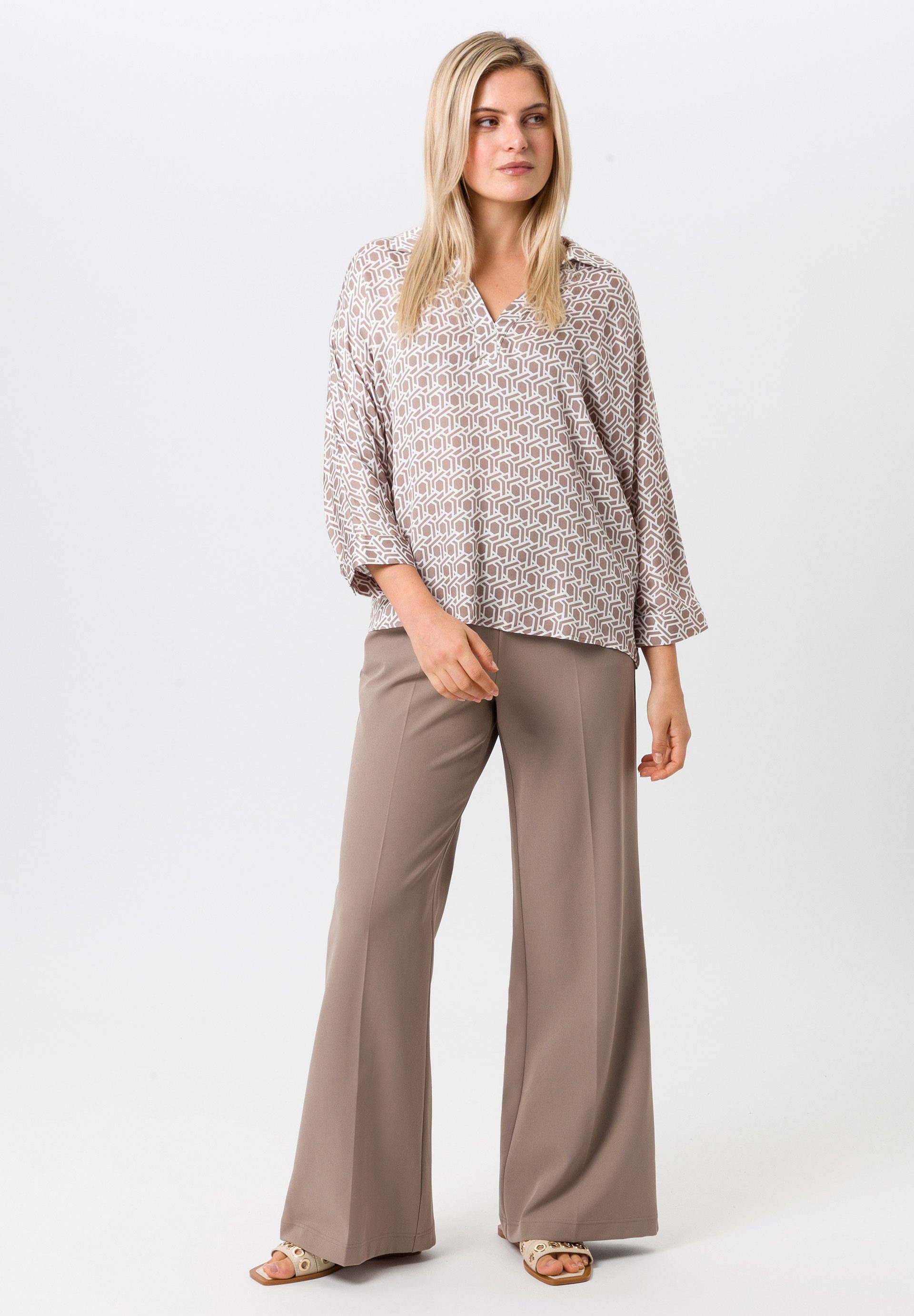 TUZZI Klassische Bluse mit grafischem Muster