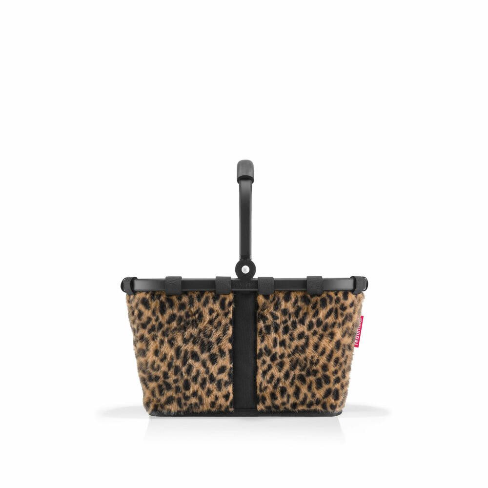 REISENTHEL® Einkaufskorb carrybag XS leo fake fur