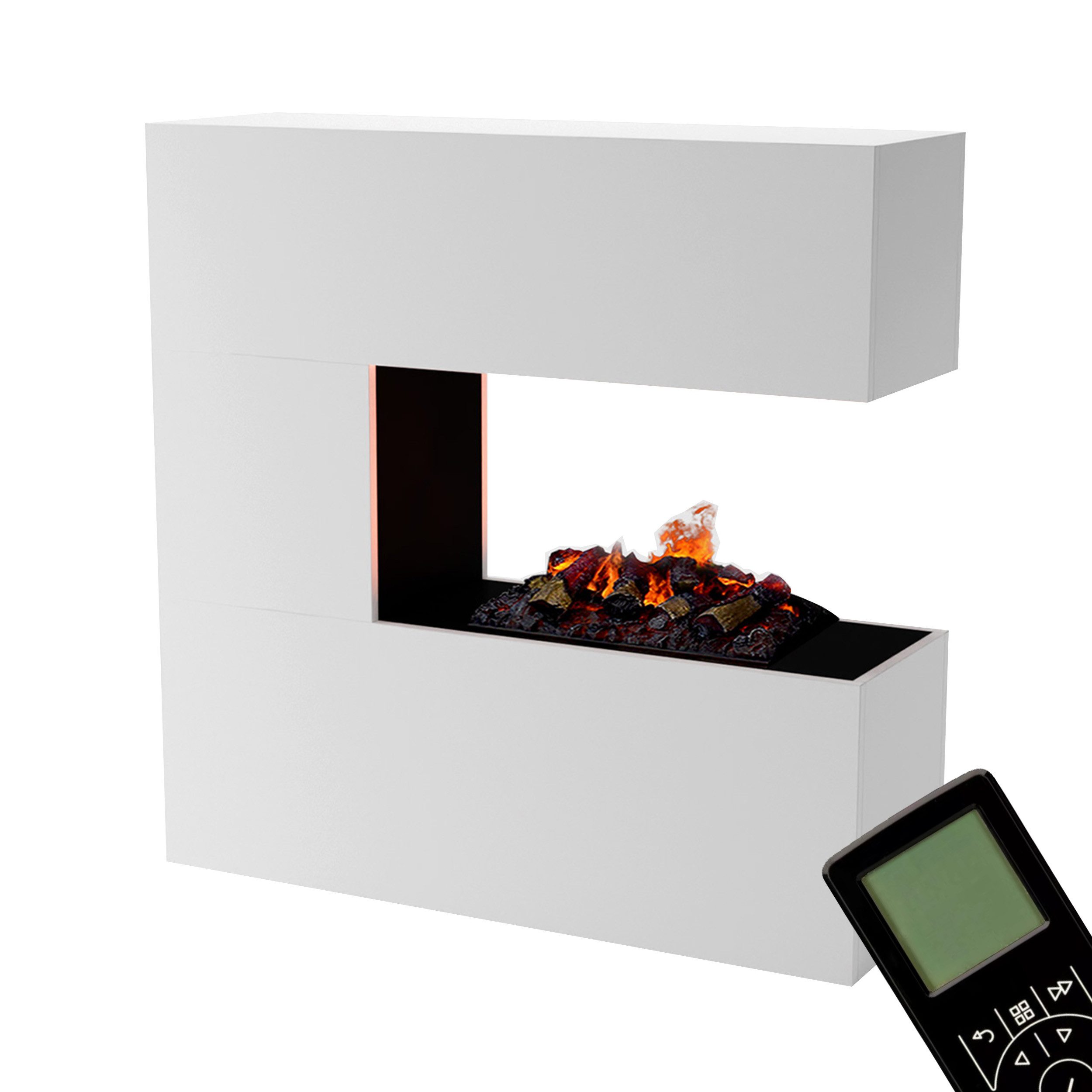 GLOW FIRE Elektrokamin Schiller Wasserdampf Kamin, Elektrischer Kamin, Wass günstig online kaufen