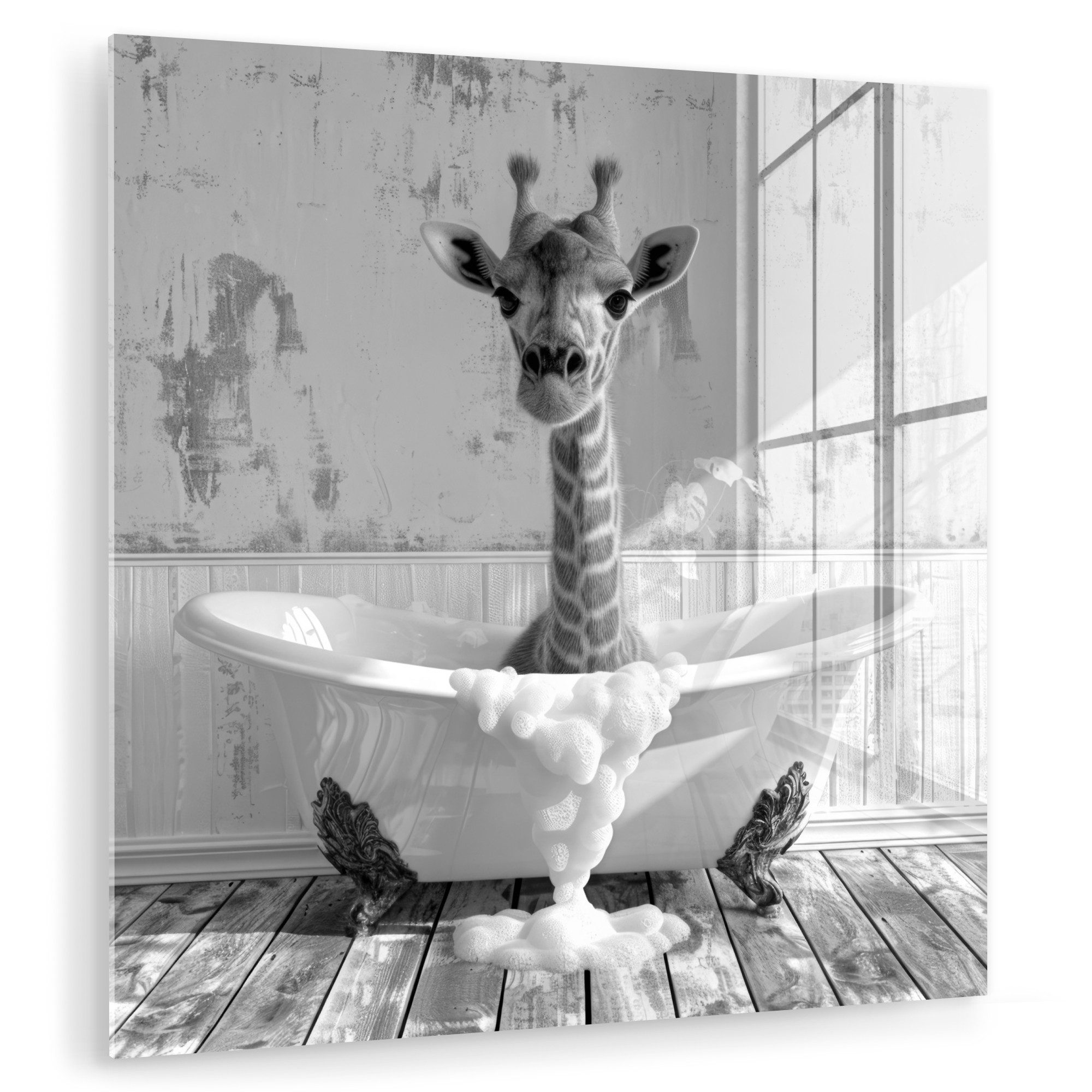 MuchoWow Acrylglasbild Giraffe - Tier - günstig online kaufen