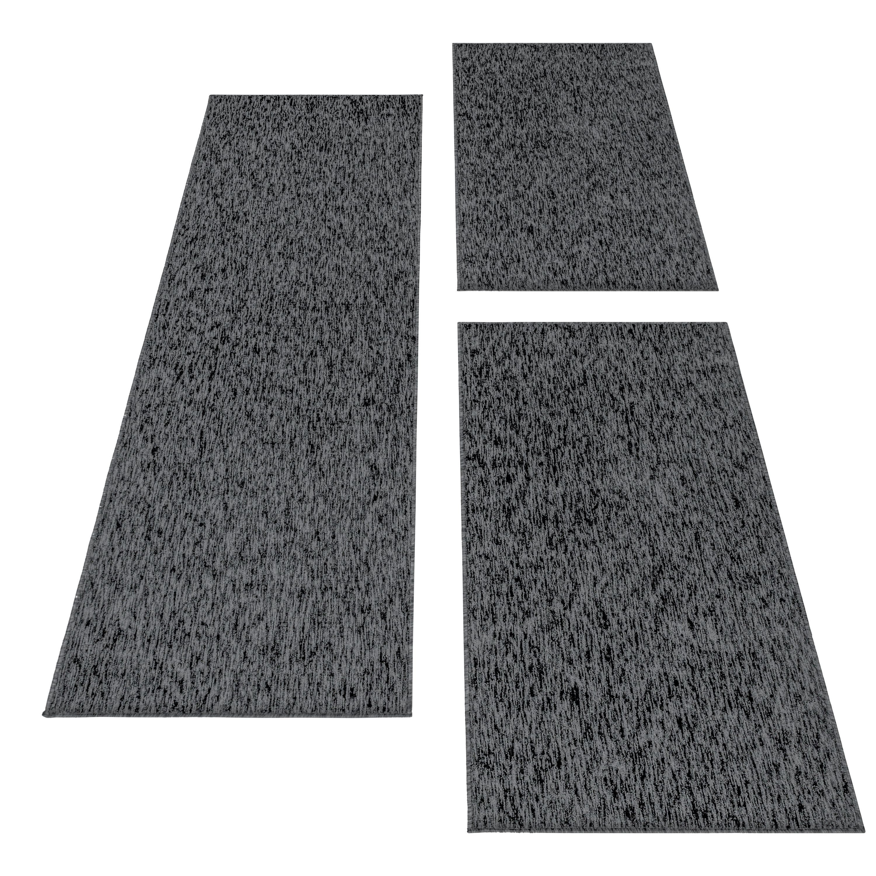 Carpettex Kurzflor-Bettumrandung Unicolor - Einfarbig, Höhe günstig online kaufen