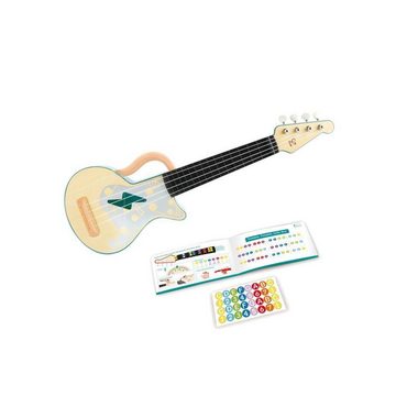Hape Spielzeug-Musikinstrument Rock'n'Roll Lern-Ukulele, aus Holz mit stimmbaren Saiten Musikinstrument für Kinder ab 3 Jahre