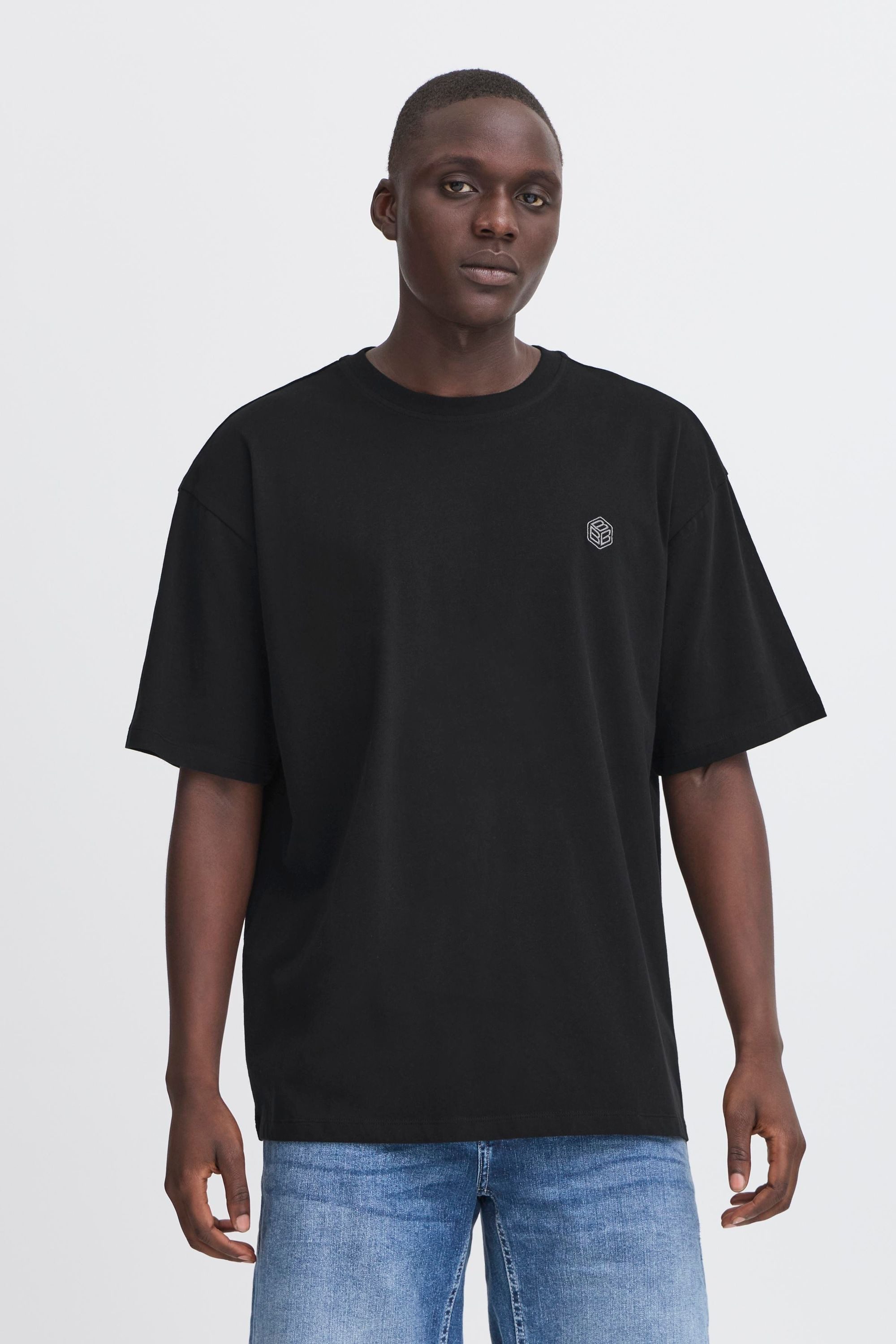 Blend Rundhalsshirt BHBamo Basic T-Shirt mit Rundhalsausschnitt günstig online kaufen