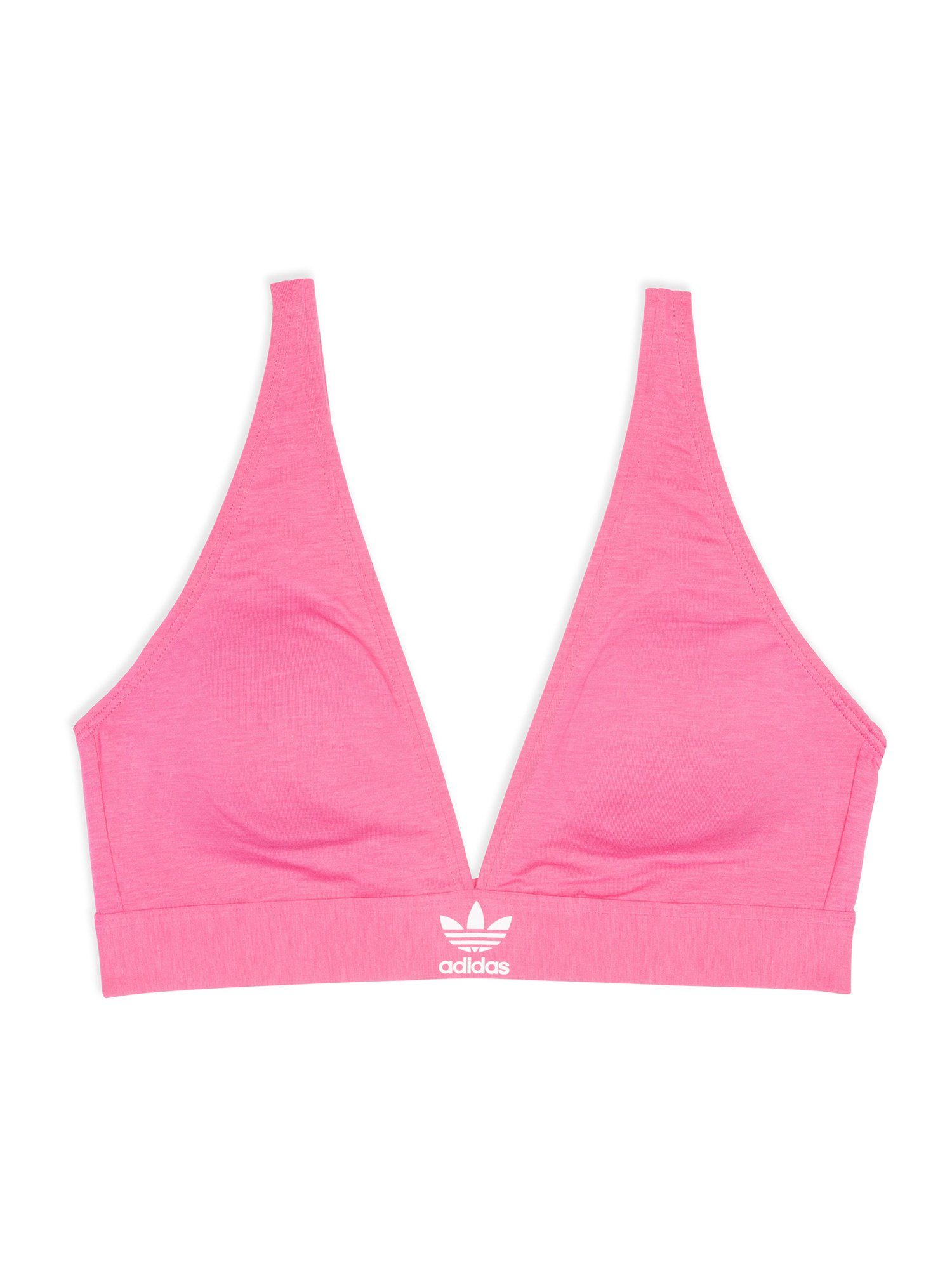 adidas Originals Triangel-BH Unlined bustier bra bralette lucid pink