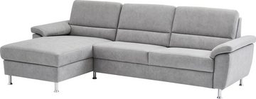 CALIZZA INTERIORS Ecksofa Onyx L-Form, Recamiere links oder rechts, wahlweise mit Bettfunktion, Breite 270 cm