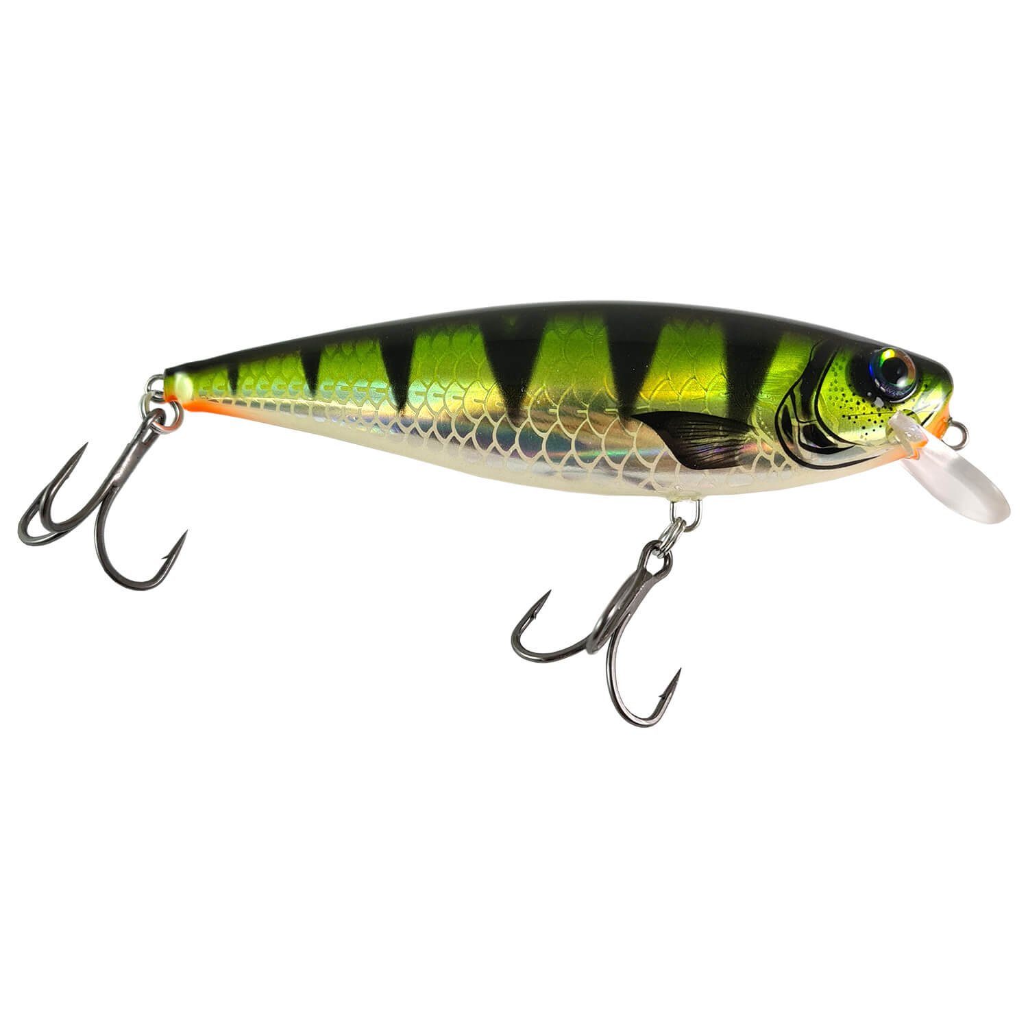 Hybrida Kunstköder Hybrida Wobbler Twitchbait B1T barsch holo BRH 13cm 40g, (1-St)