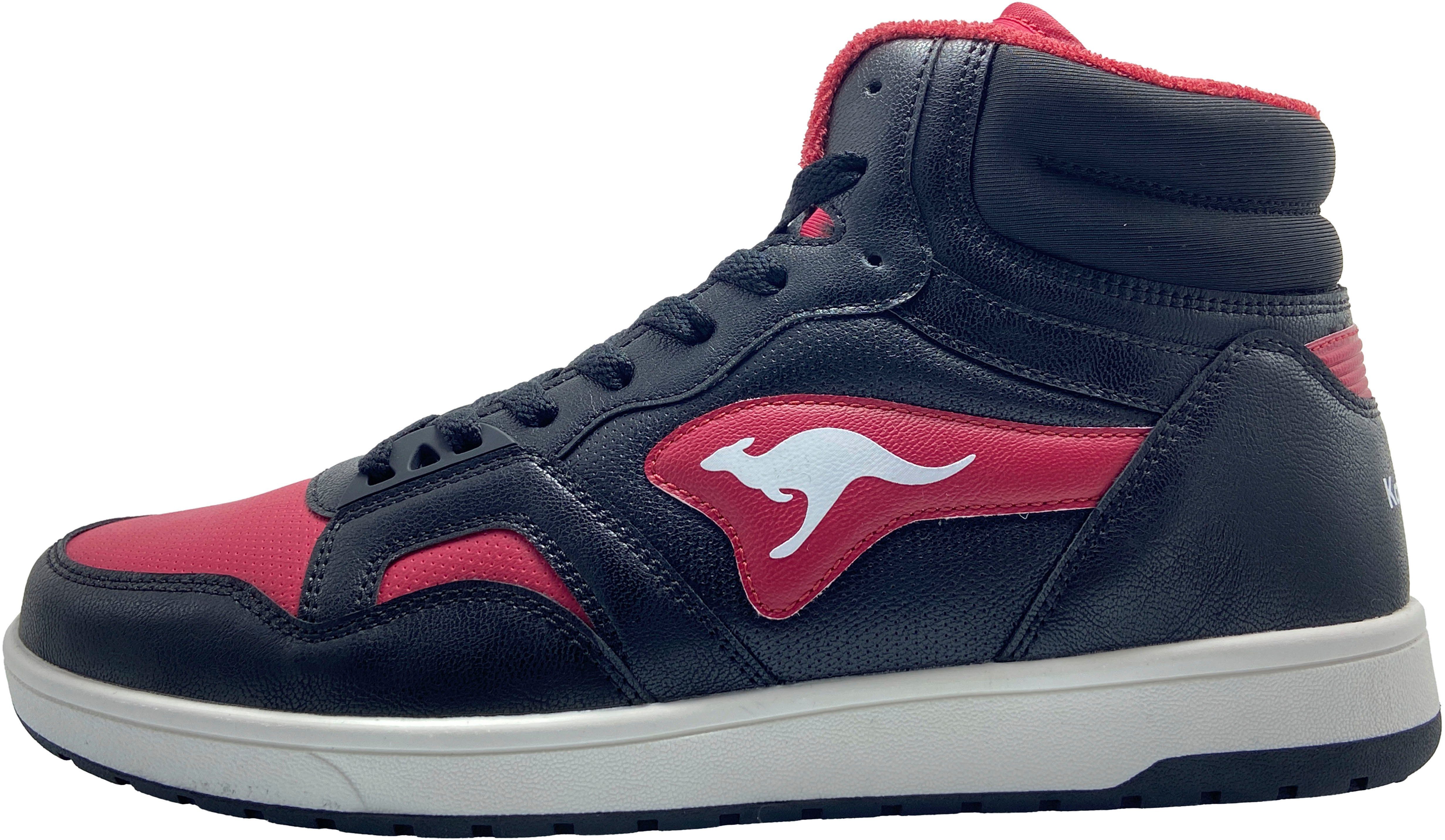Mid Point KangaROOS K-Slam schwarz-rot Sneaker